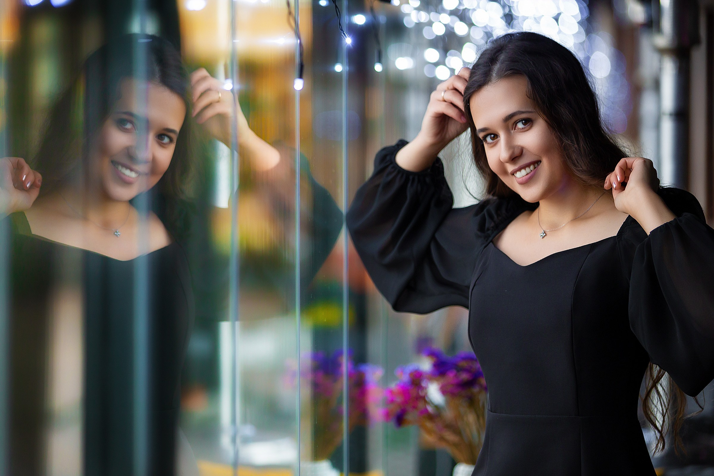 Зимняя фотосессия с Настей в рамках фотошоколы. Свадебный фотограф в Барановичах Вячеслав Шах-Гусейнов, фотошкола