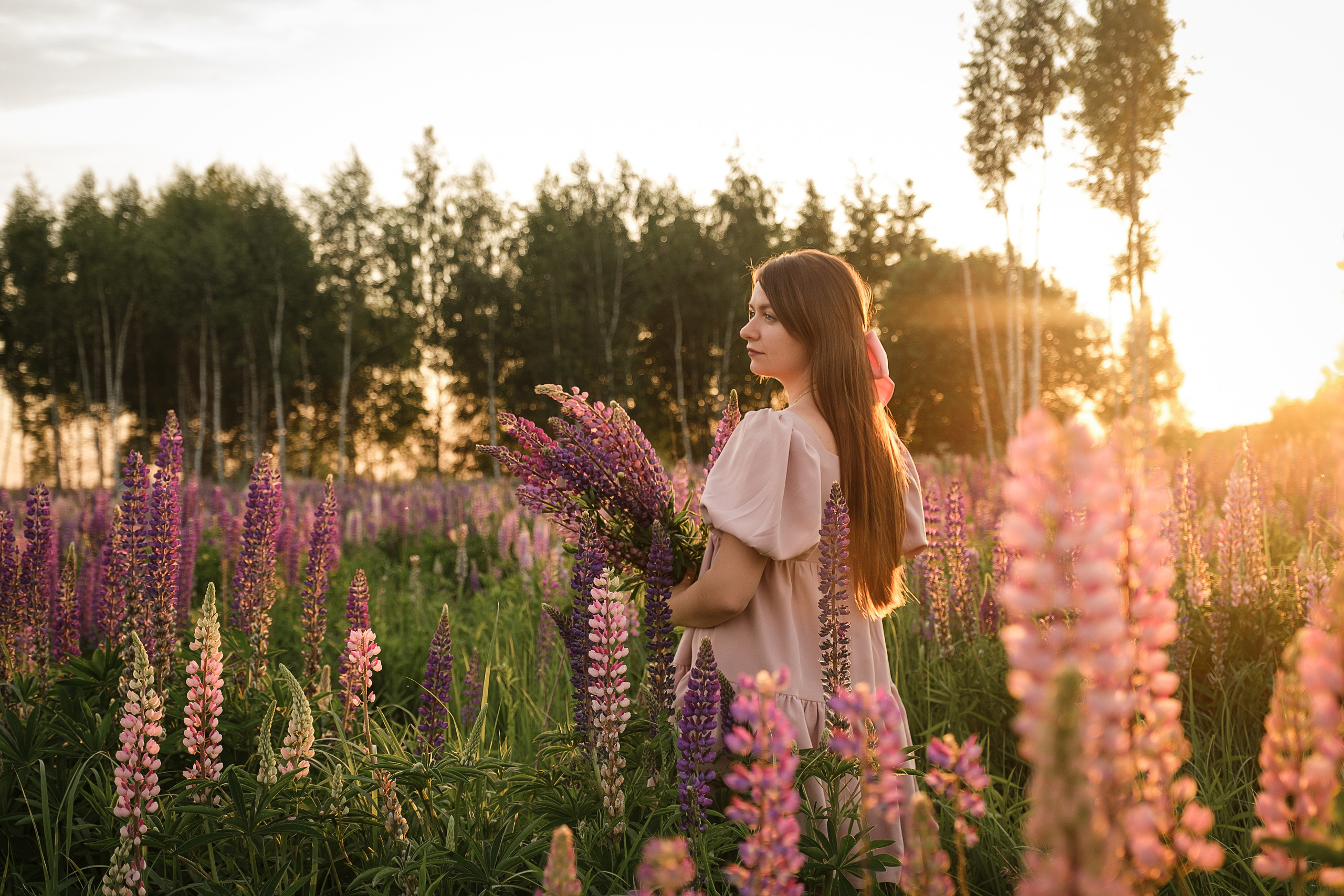 Семейная фотосессия на природе. Фотограф беременности Демочкина Елена