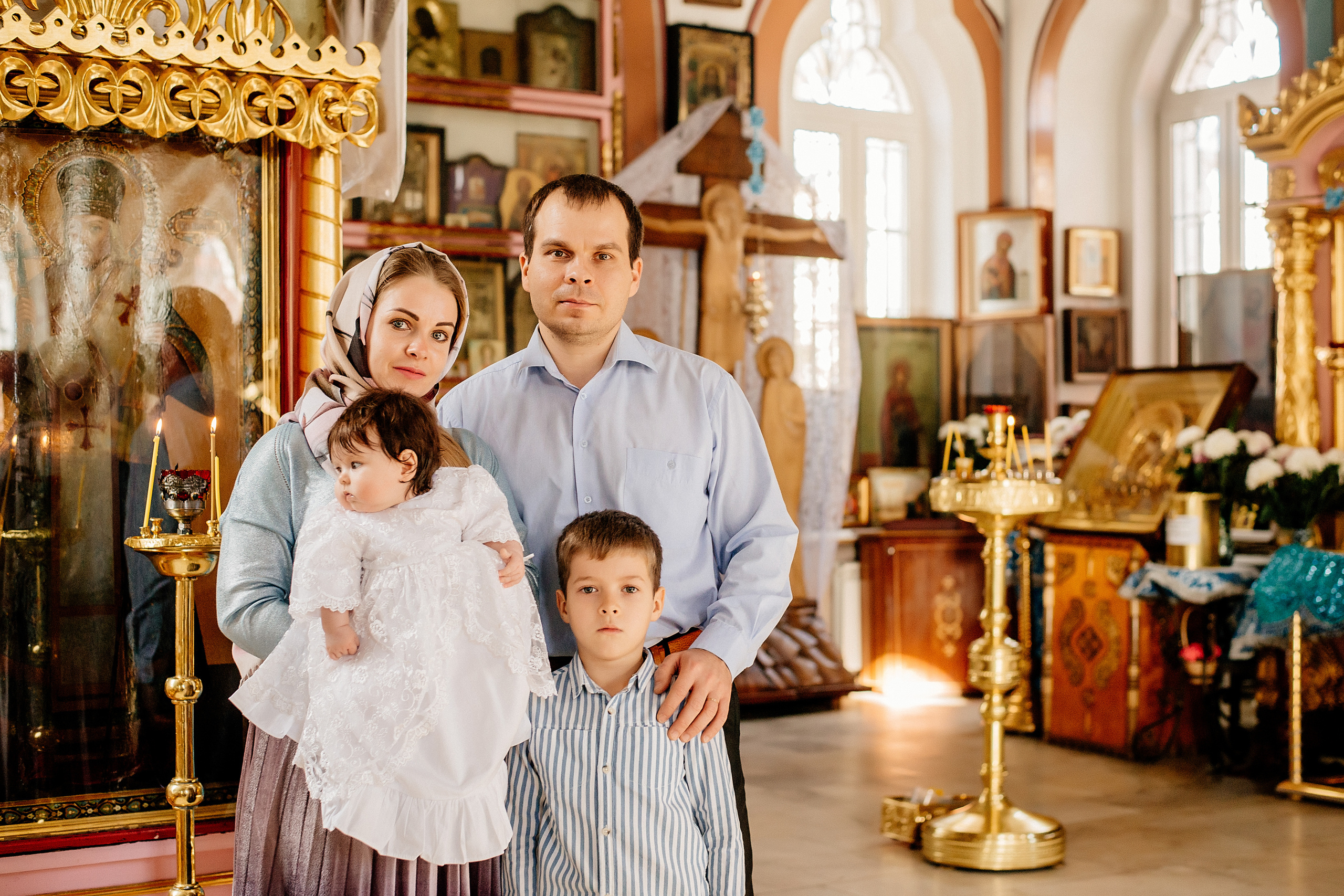 Фотосъемка крещения. Семейный и свадебный фотограф Семенова Инна