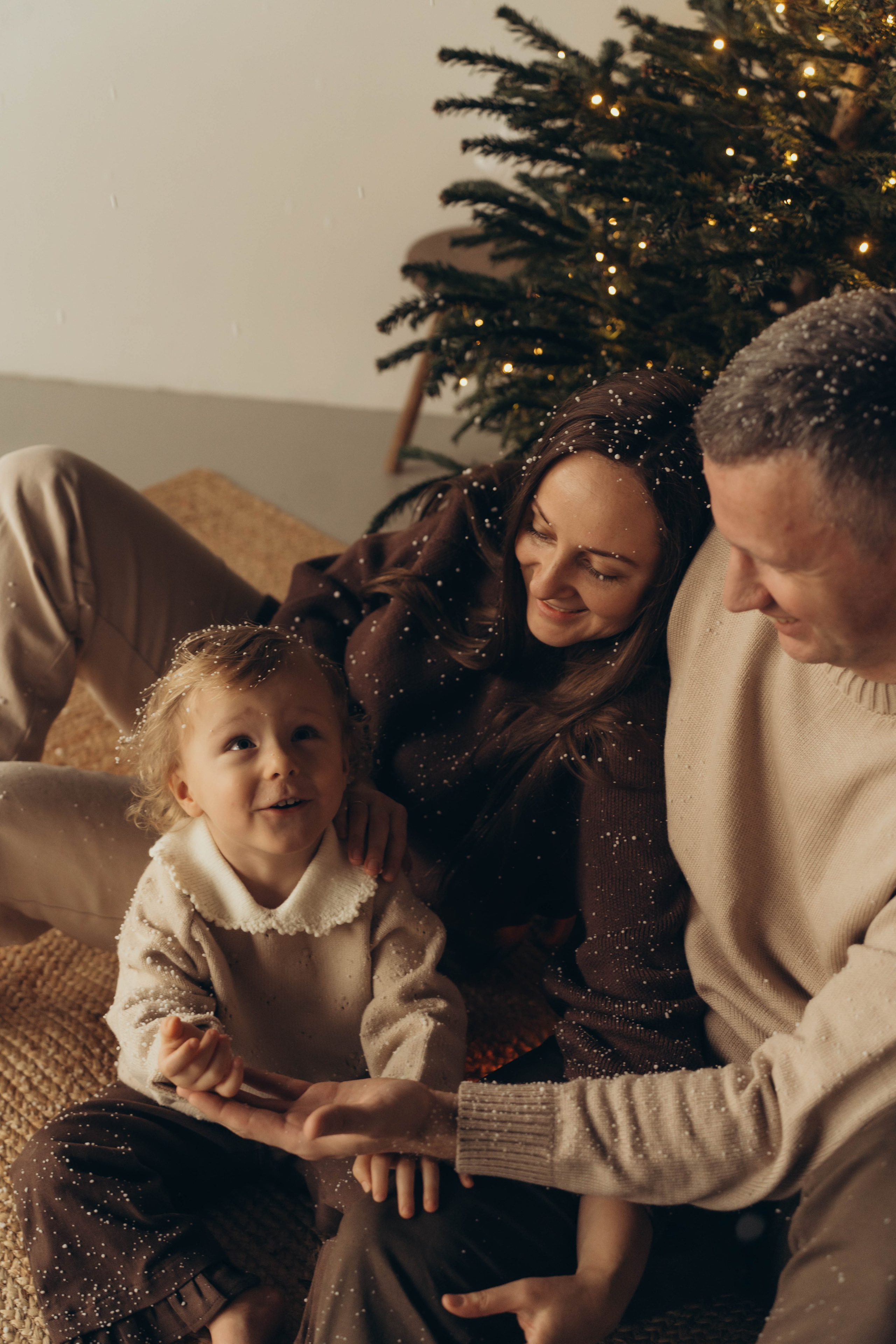 Екатерина, Николай и малышка Аня