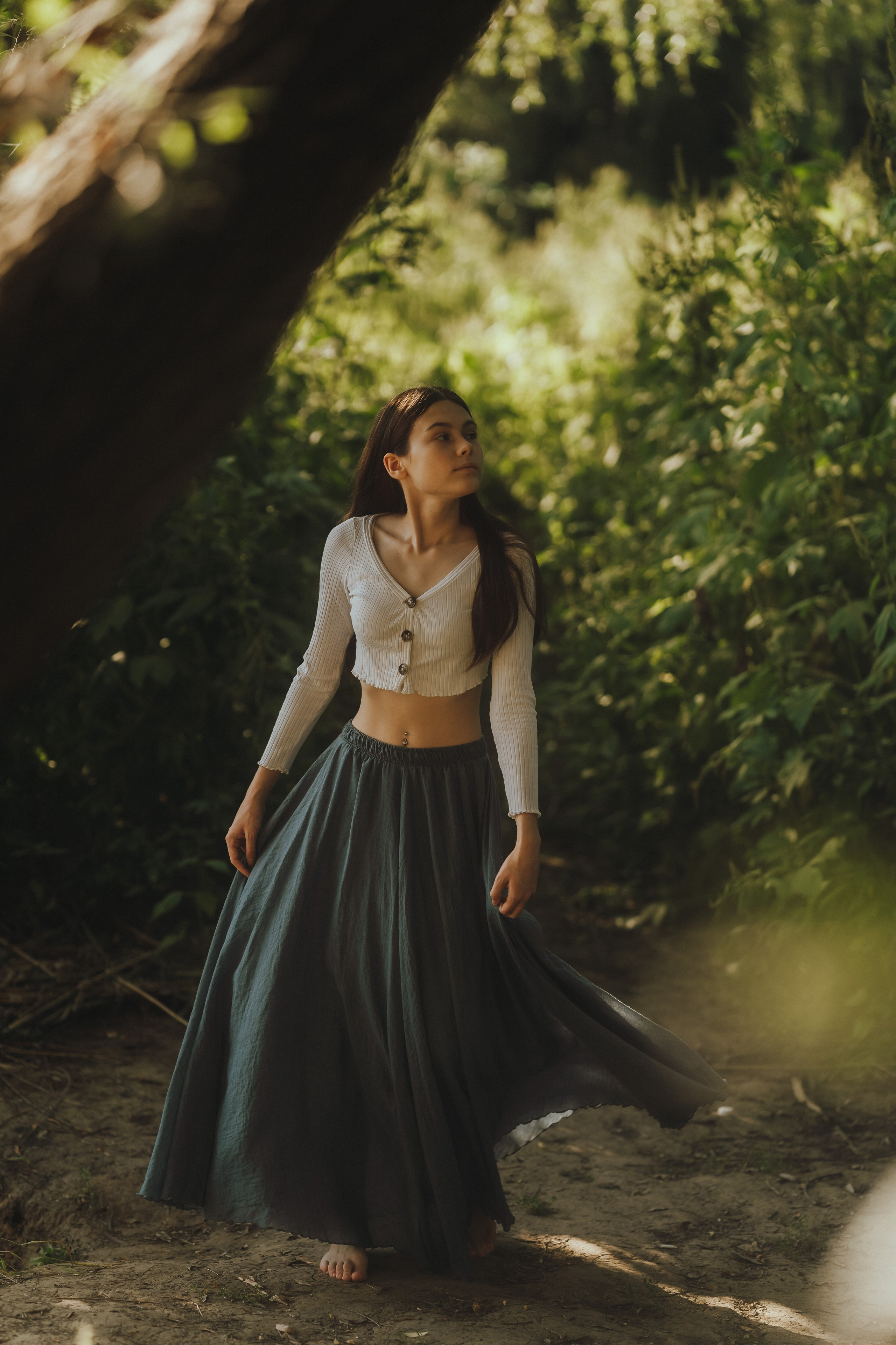 Женский портрет на природе