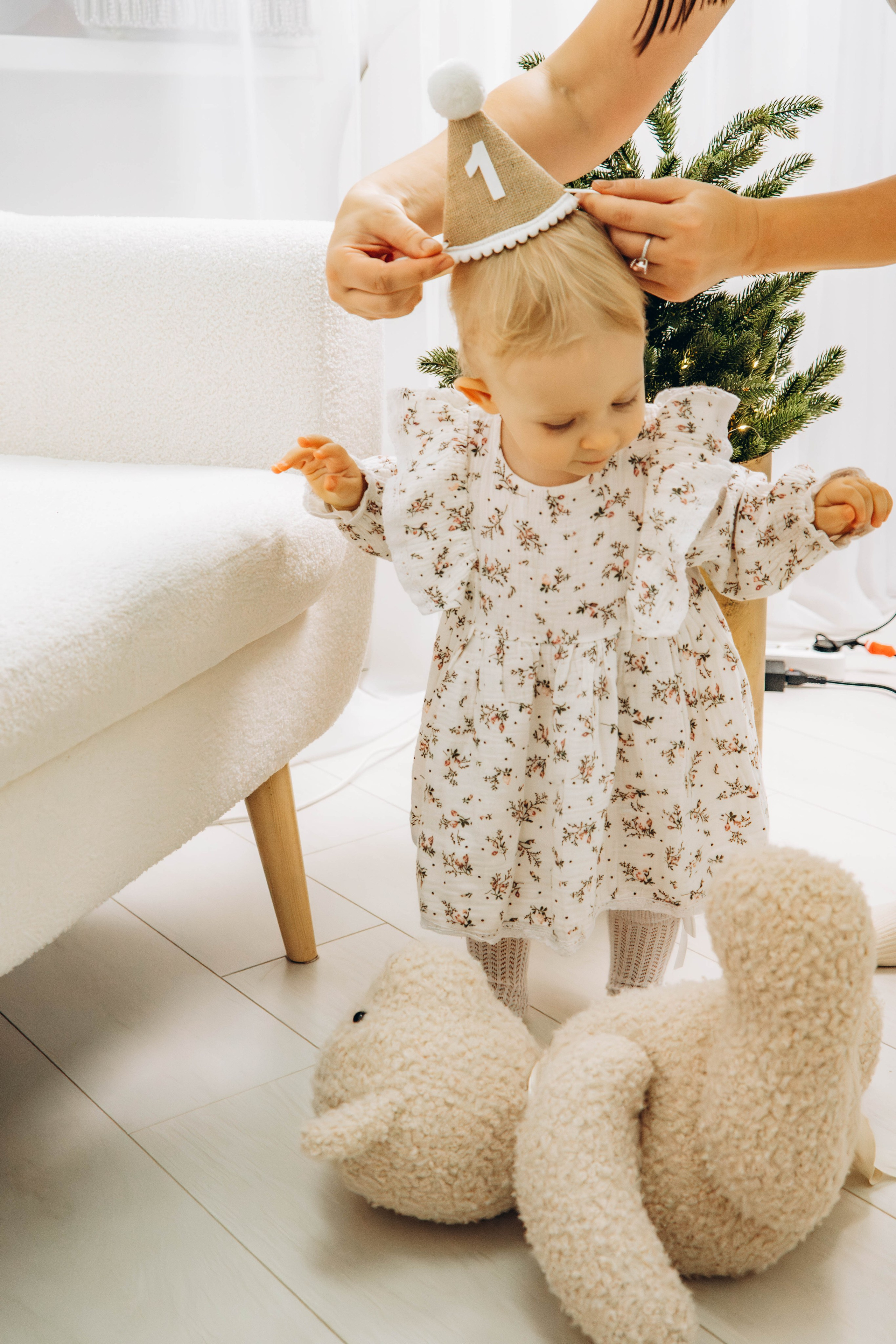 Съемка на годик малышки. Студия «LuLu». Фотограф Москва Валерия Веденина