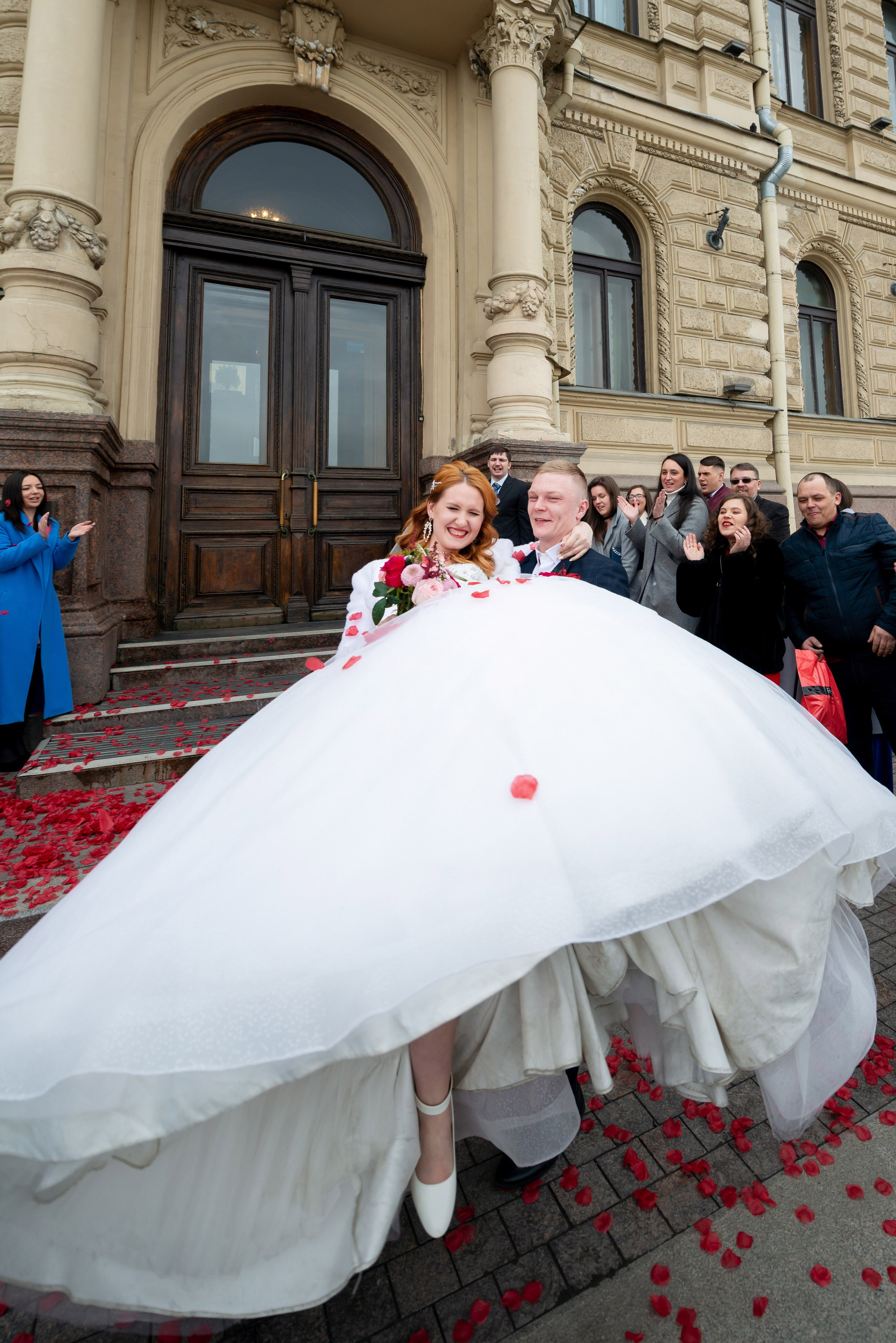 Екатерина и Алексей (свадебная фотосессия в Эрмитаже и Первом Дворце Бракосочетания на Английской набережной 28). Портретный, семейный и свадебный фотограф в Санкт-Петербурге и в Пушкине Ширяев Денис