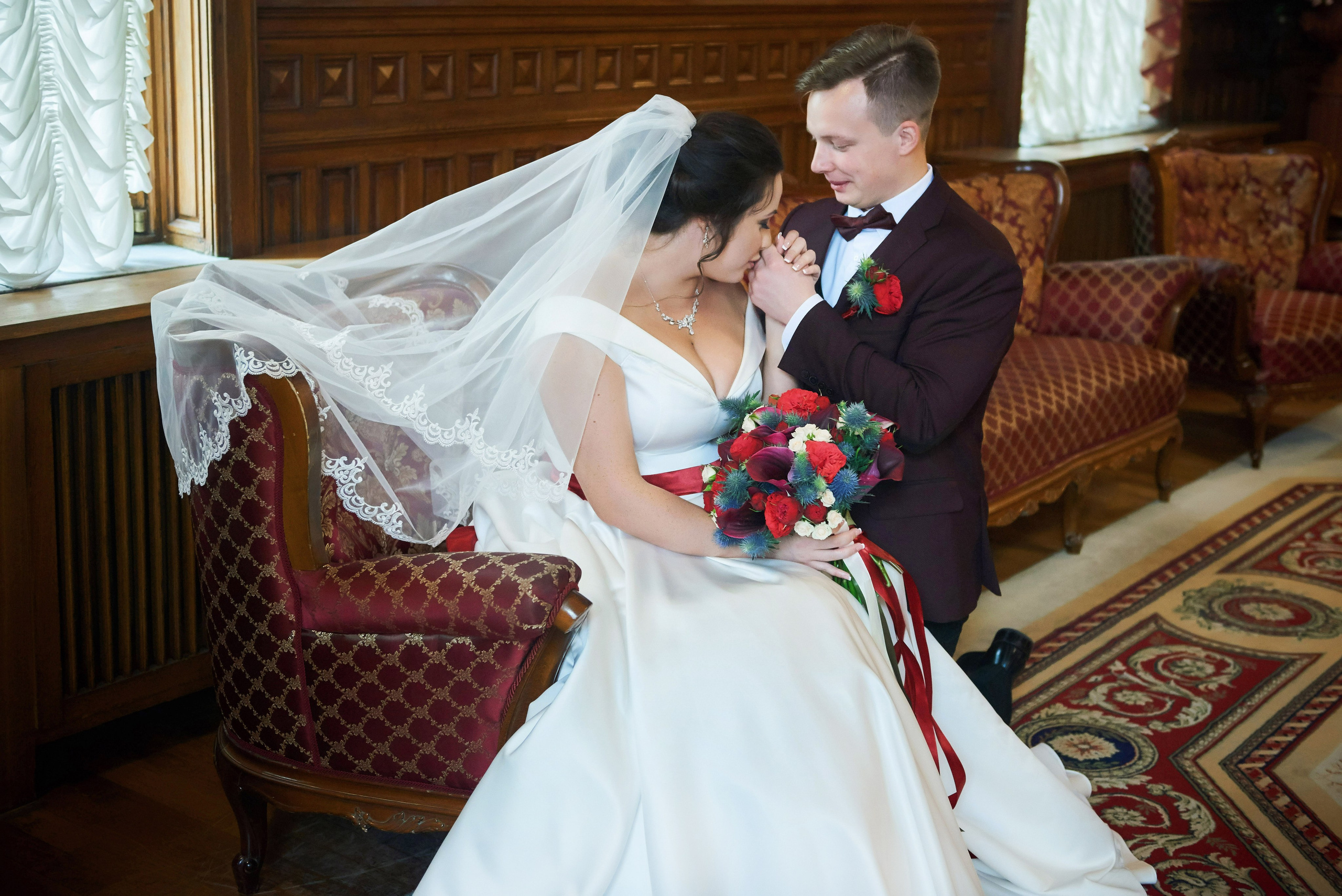 Ангелина и Сергей (фотосессия в осеннем Пушкине). Портретный, семейный и свадебный фотограф в Санкт-Петербурге и в Пушкине Ширяев Денис