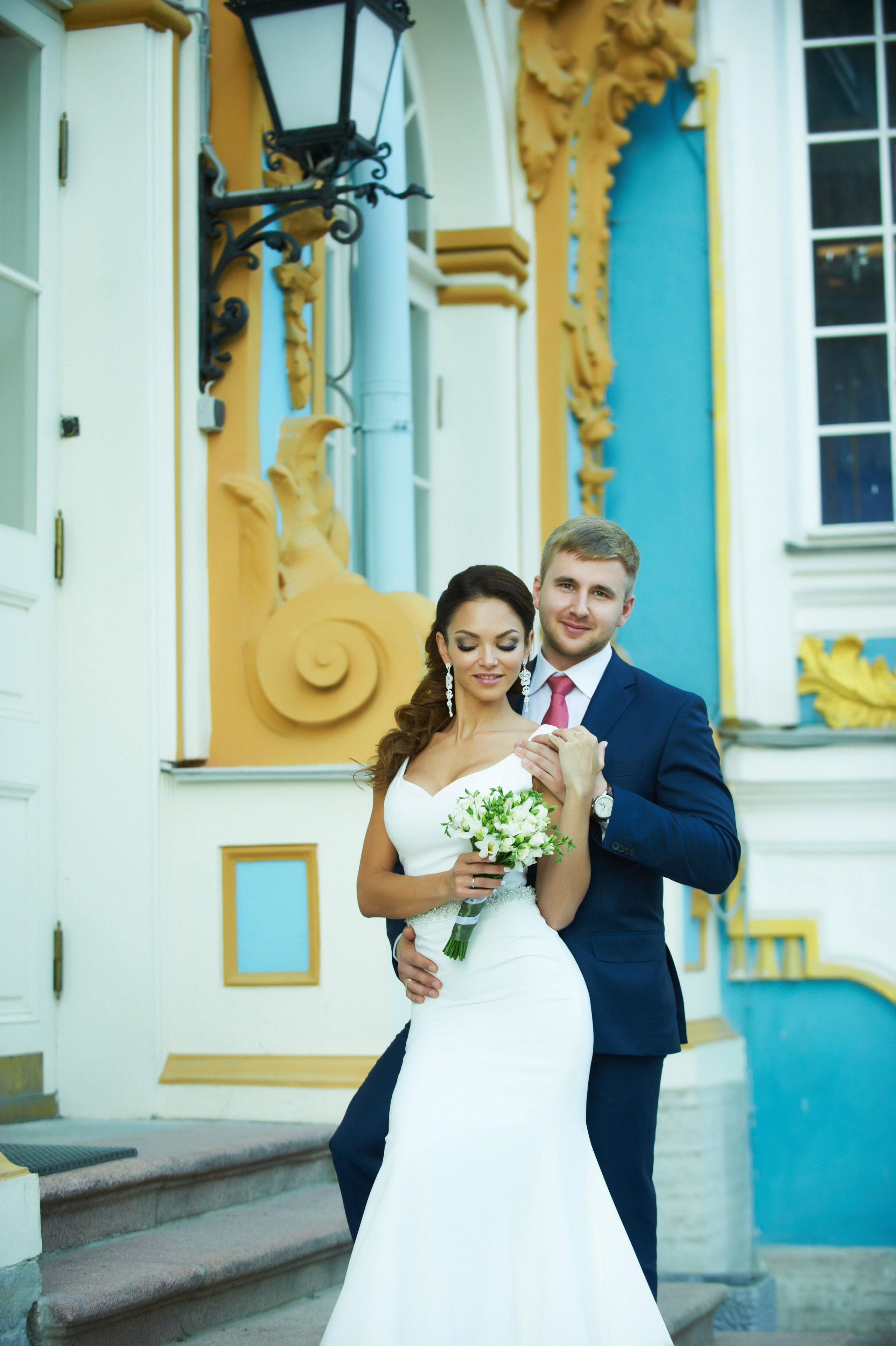 Максим и Наталья (свадебная фотосессия в Пушкине в Екатерининском парке). Портретный, семейный и свадебный фотограф в Санкт-Петербурге и в Пушкине Ширяев Денис