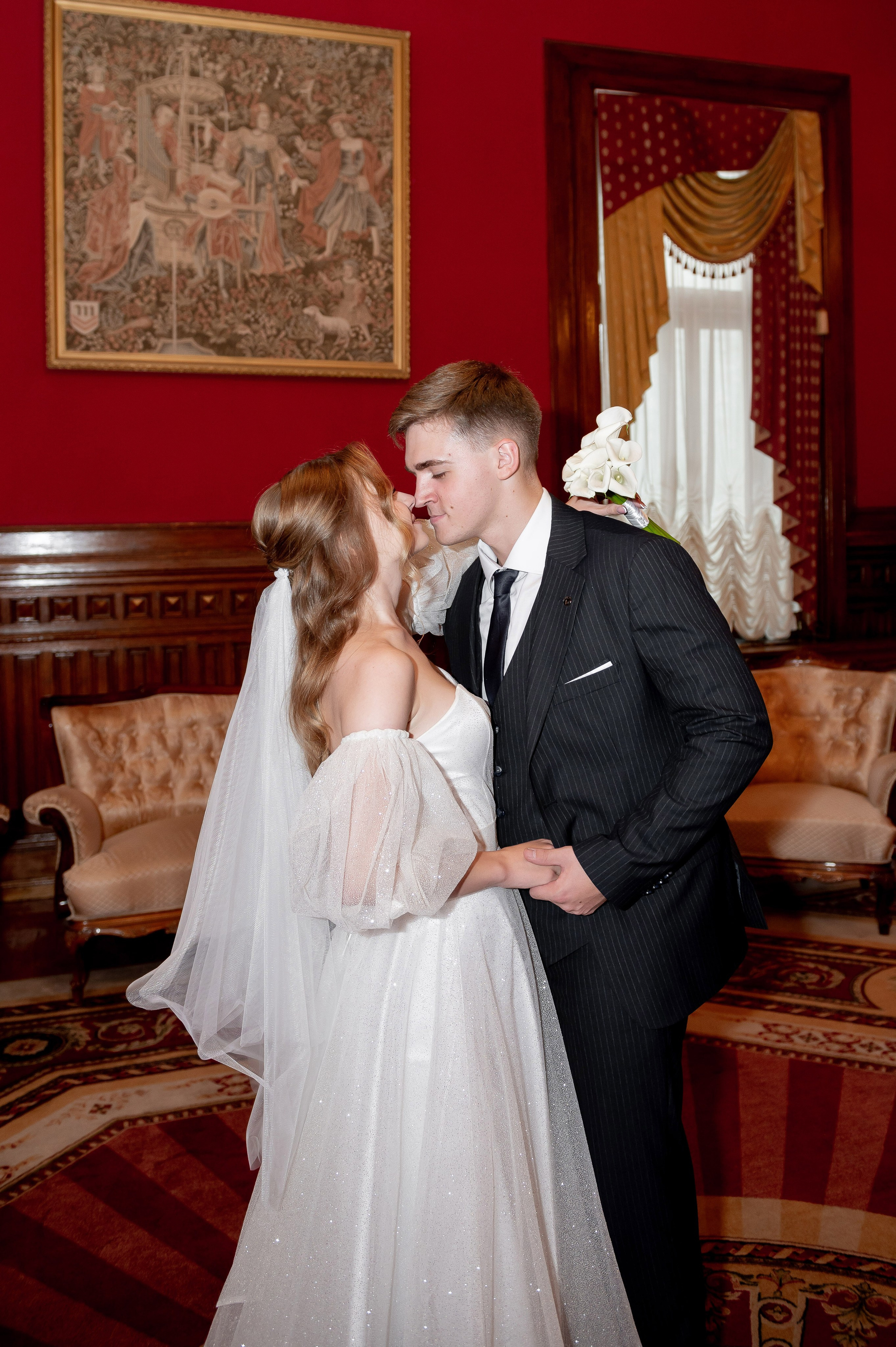 Анастасия и Михаил (Второй Дворец Бракосочетания на Фурштатской улице 52, фотосессия в Таврическом парке). Портретный, семейный и свадебный фотограф в Санкт-Петербурге и в Пушкине Ширяев Денис