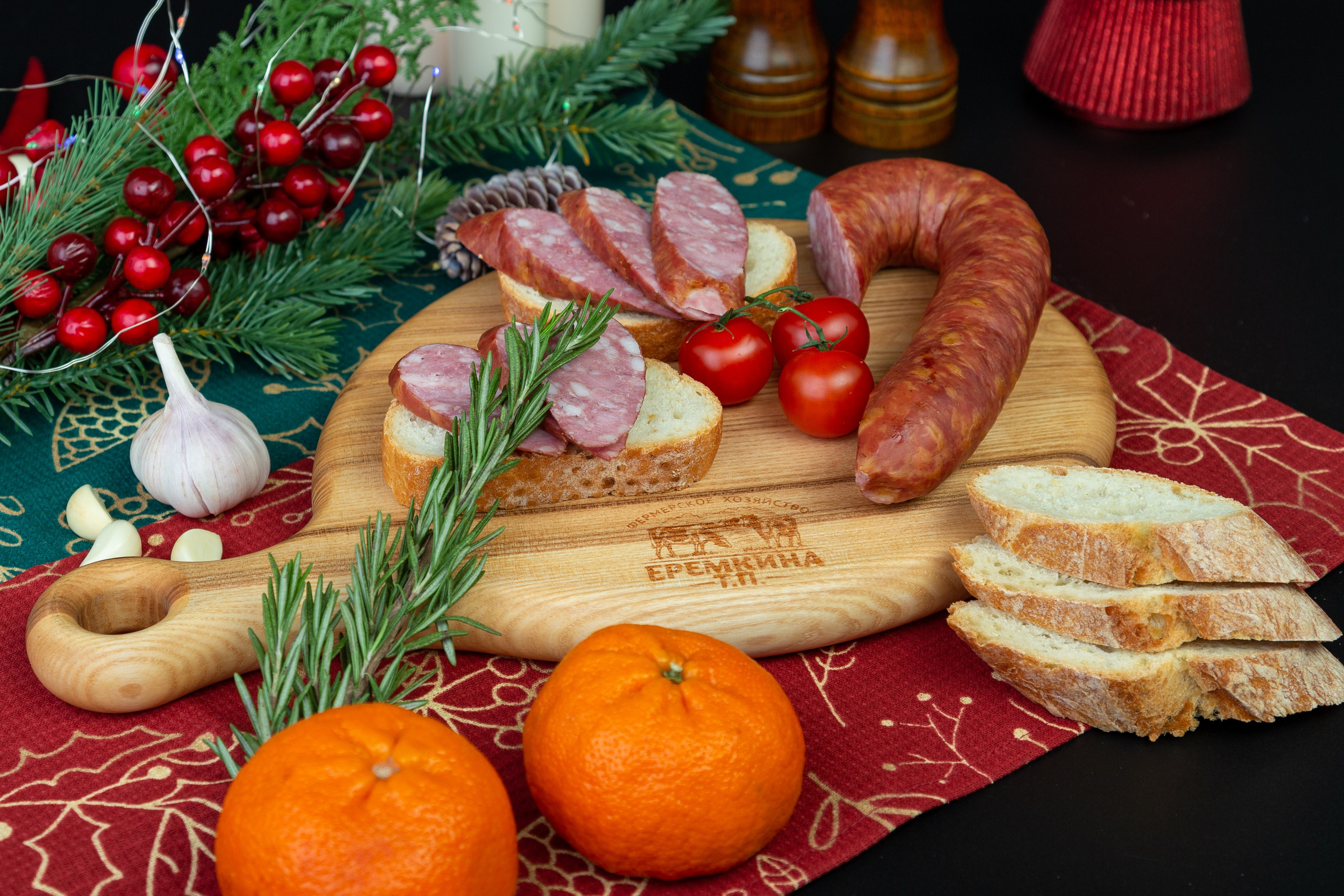 Мясные деликатесы Новогодняя. Фотограф Алексей Зозин в Москве