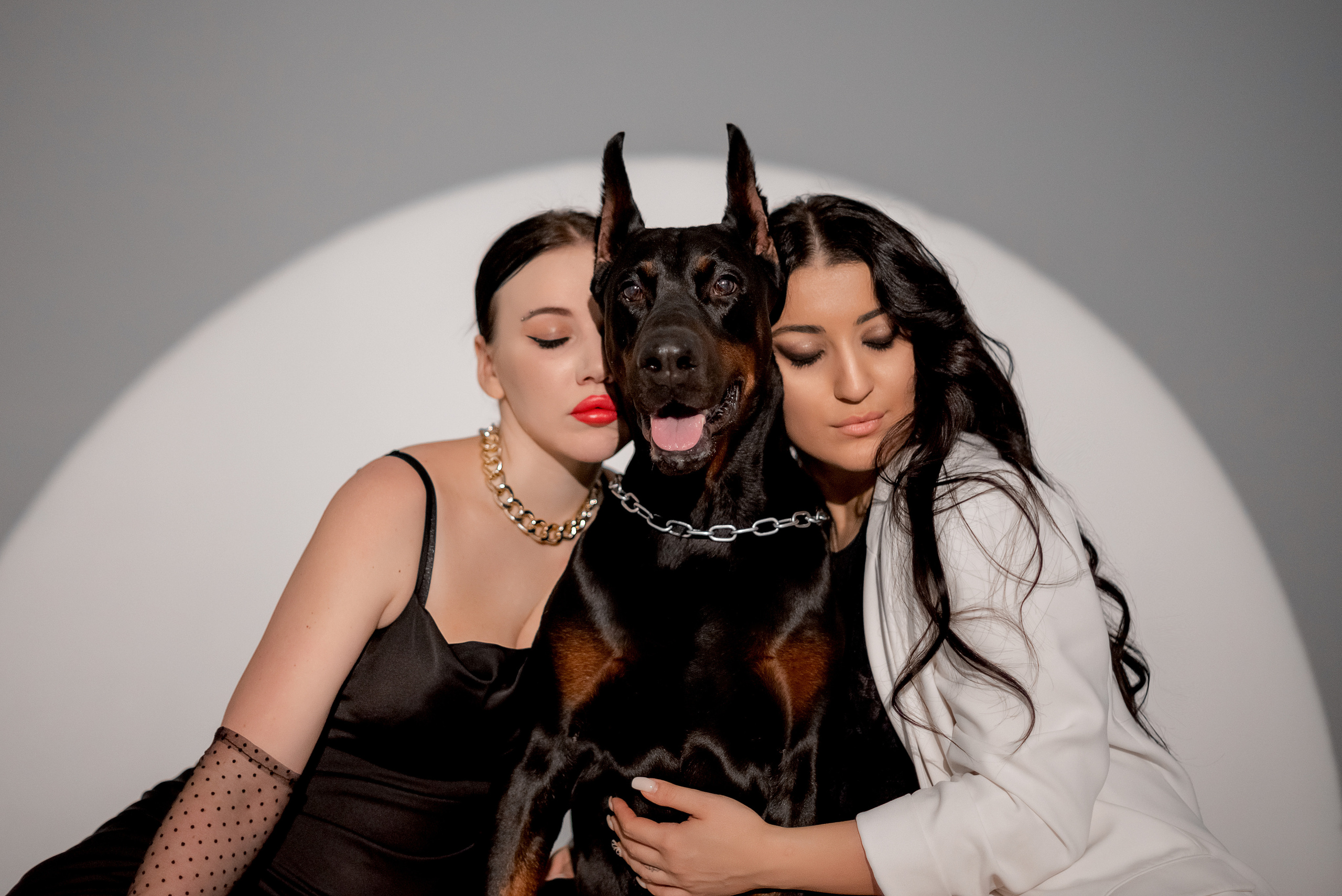Фотосессия с доберманом. Семейный, индивидуальный, контент фотограф Москва
