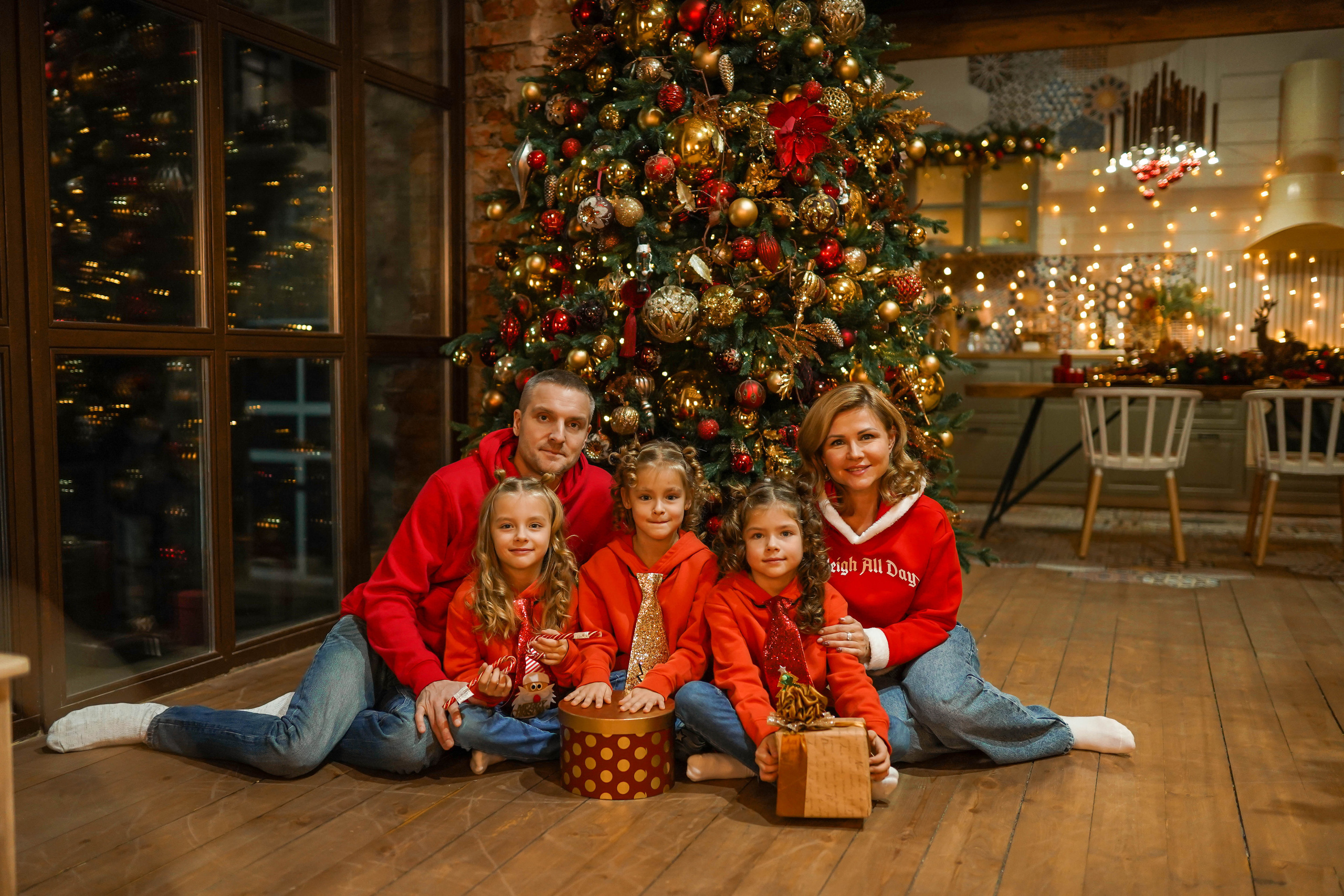 Новый год 2025-2026. Семейный и детский фотограф Долгопрудный, Мария Кухтарова