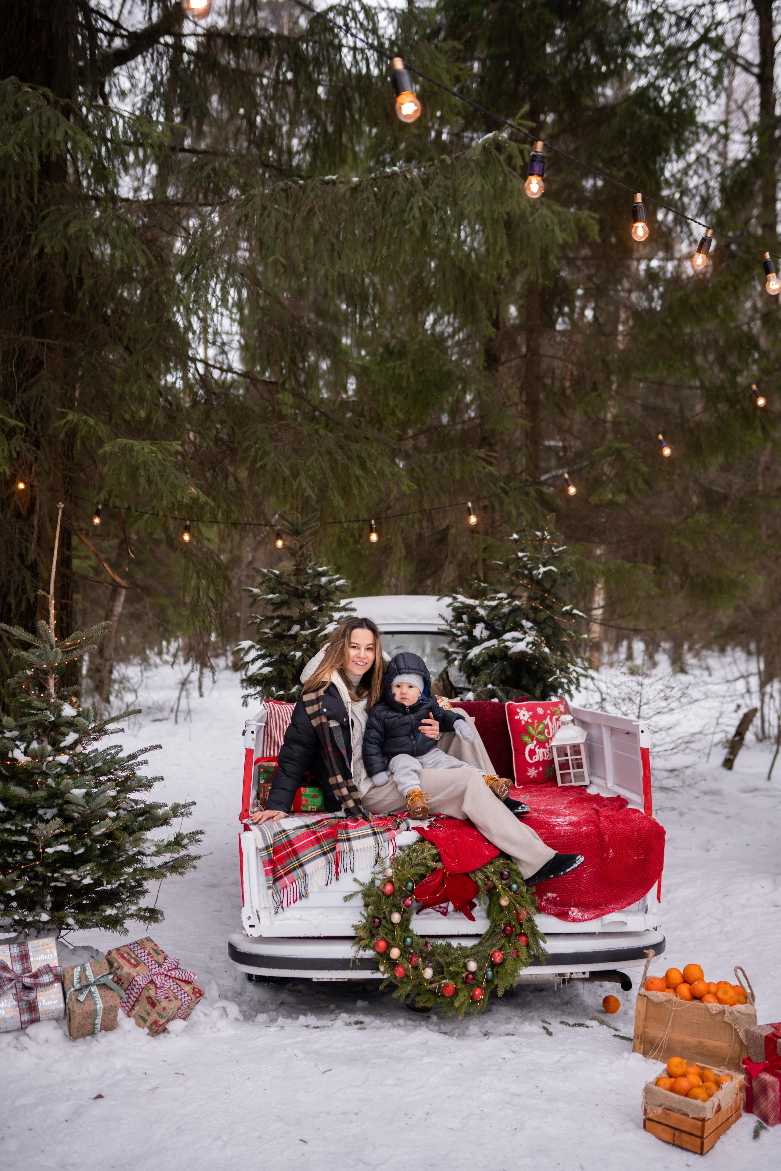 Новогодние съемки. Семейный и детский фотограф Долгопрудный, Мария Кухтарова