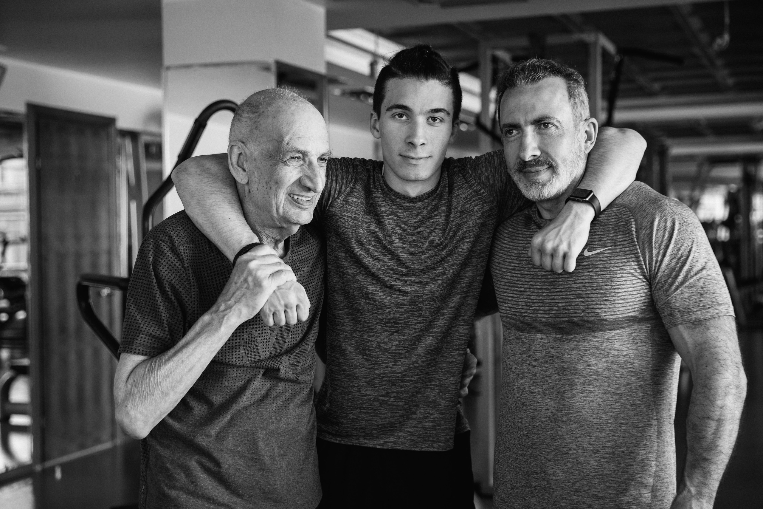 Три поколения: «Тренировка и традиции». Портретный фотограф Санкт-Петербург Москва Андронова Юлия