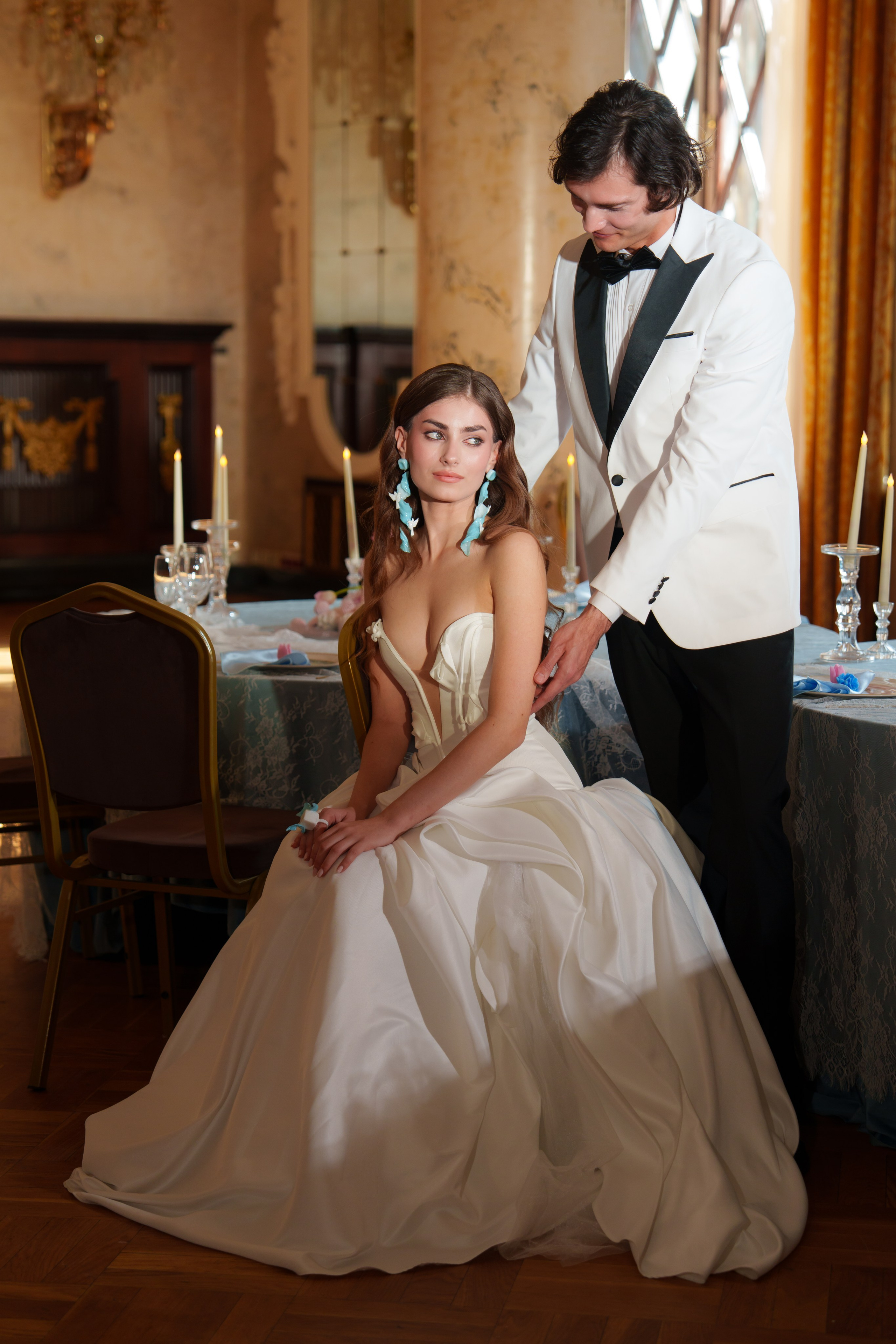 Илья и Алена. Камерный ужин. Свадебный фотограф Москва