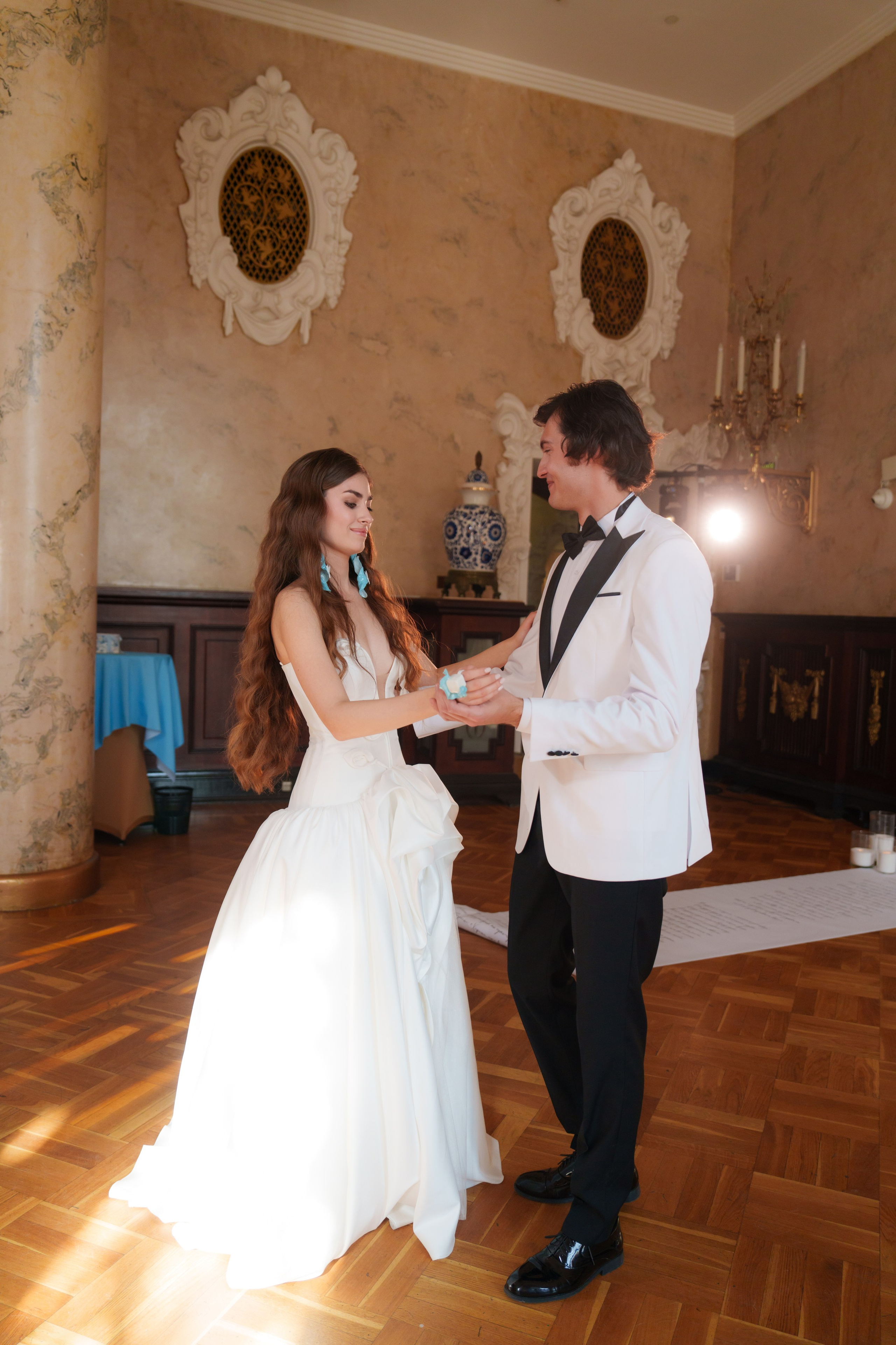 Илья и Алена. Камерный ужин. Свадебный фотограф Москва