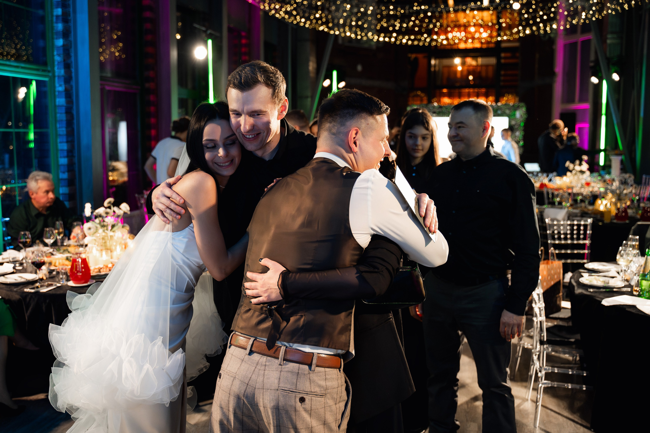 Свадебный банкет. Свадебный фотограф Москва и МО