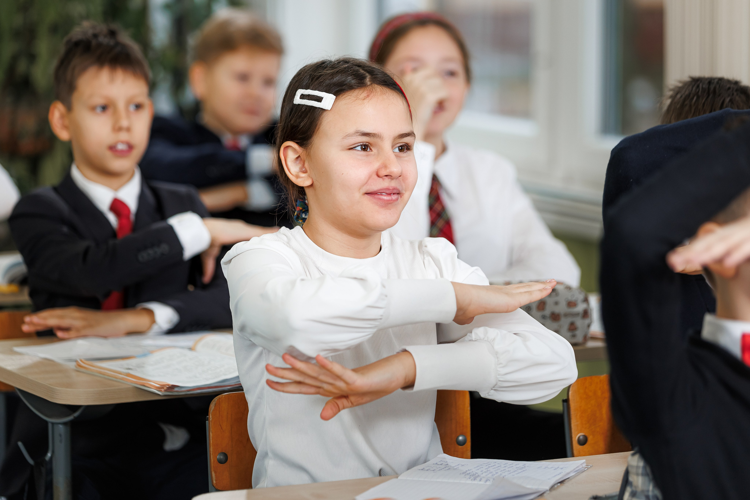 Репортаж на уроках. Семейный и детский фотограф Комина Елена, Власиха, Одинцово