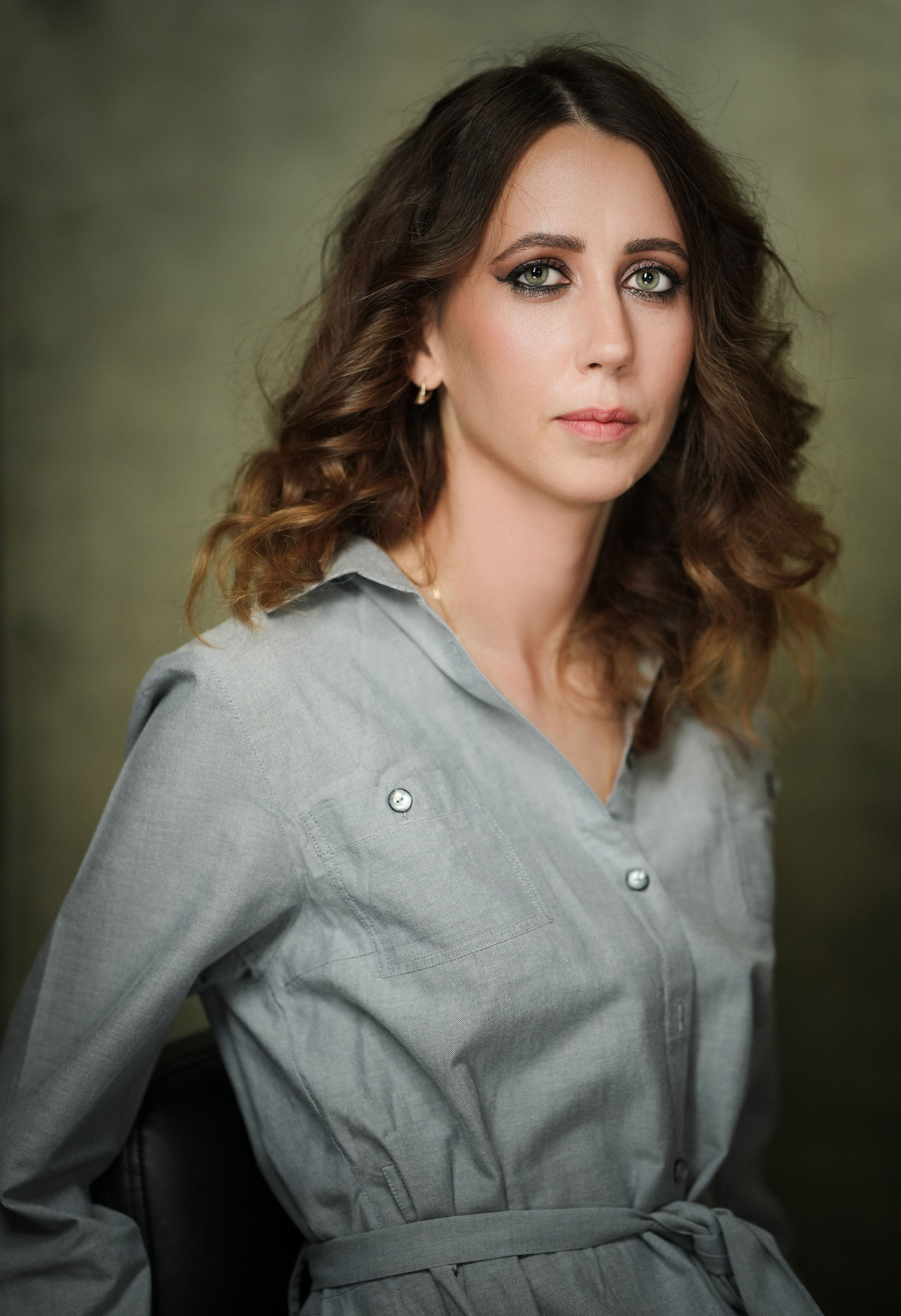 Студийная фотосессия Марии. Портретная съемка в Москве, студийный фотограф Игорь Фомин