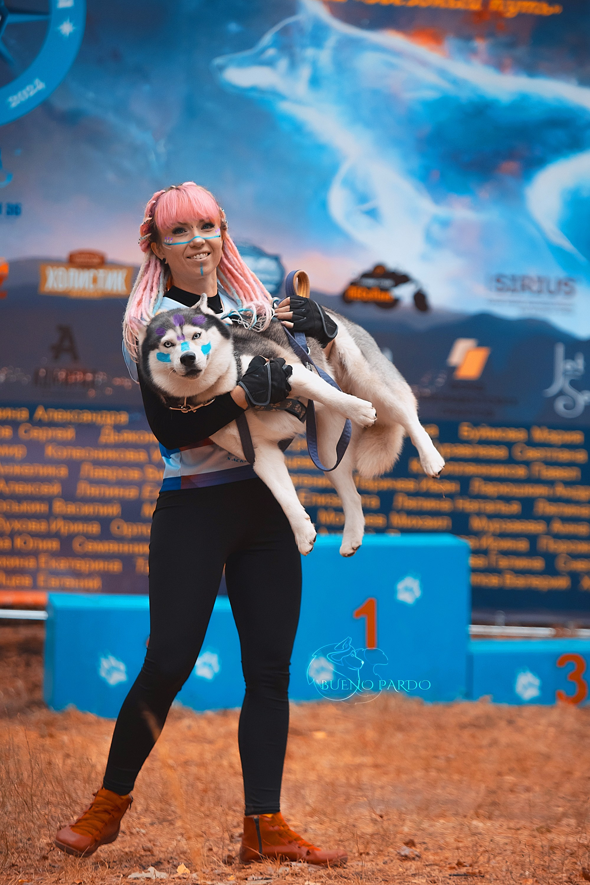 Ездовой спорт с хаски. Питомник собак Акита, Хаски, Корги