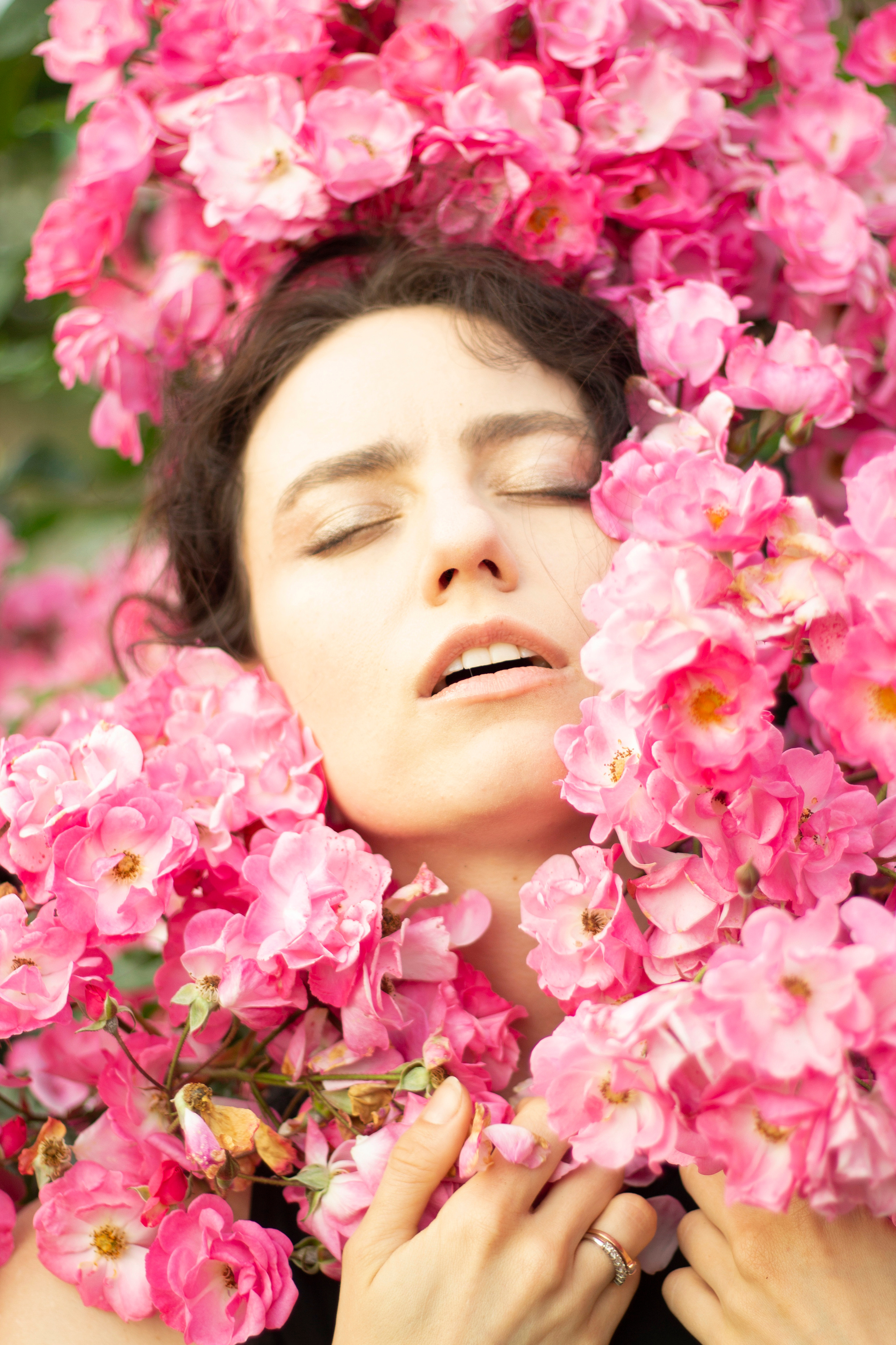 Фотосессия в саду