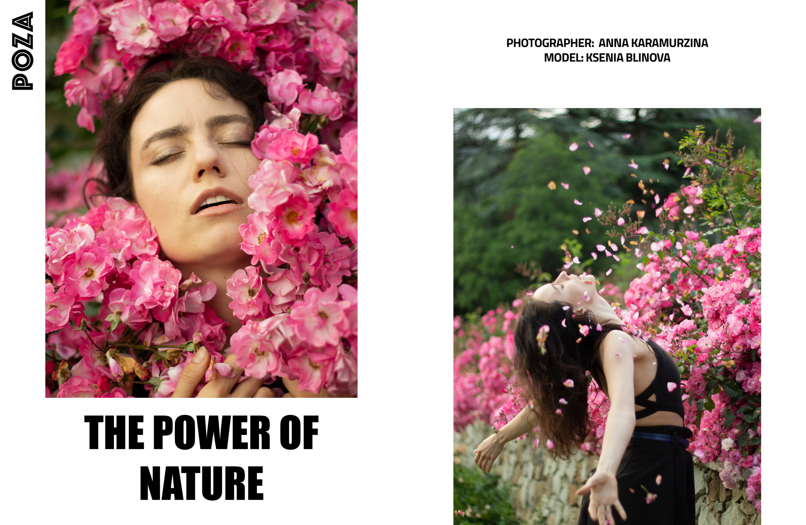 Фотосессия в саду