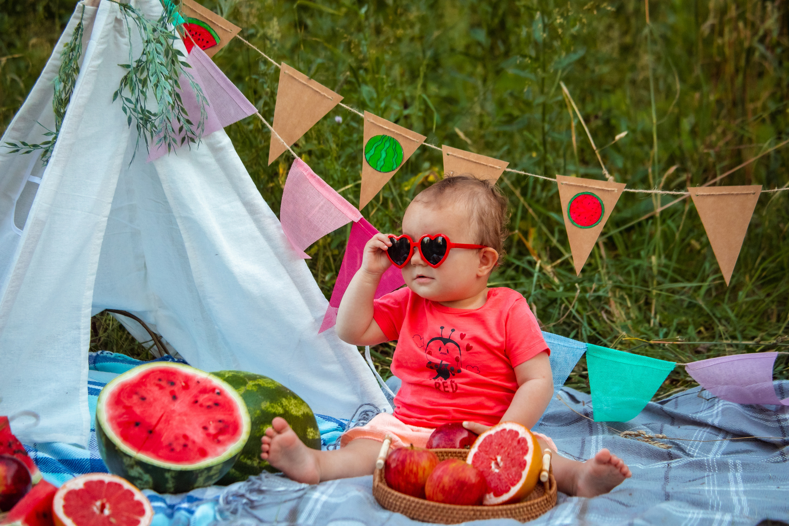 Арбузный пикник. Дарья Бухреева — фотограф, видеограф и фототерапевт. Москва и мир
