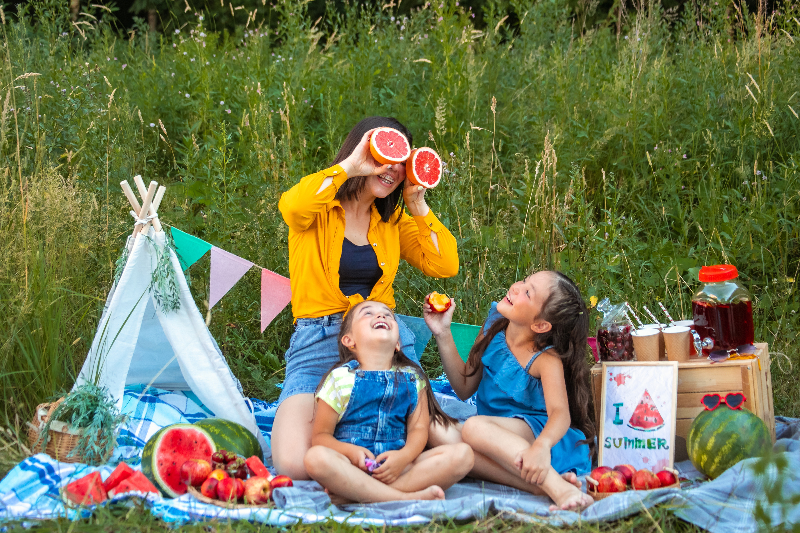 Арбузный пикник. Дарья Бухреева — фотограф, видеограф и фототерапевт. Москва и мир