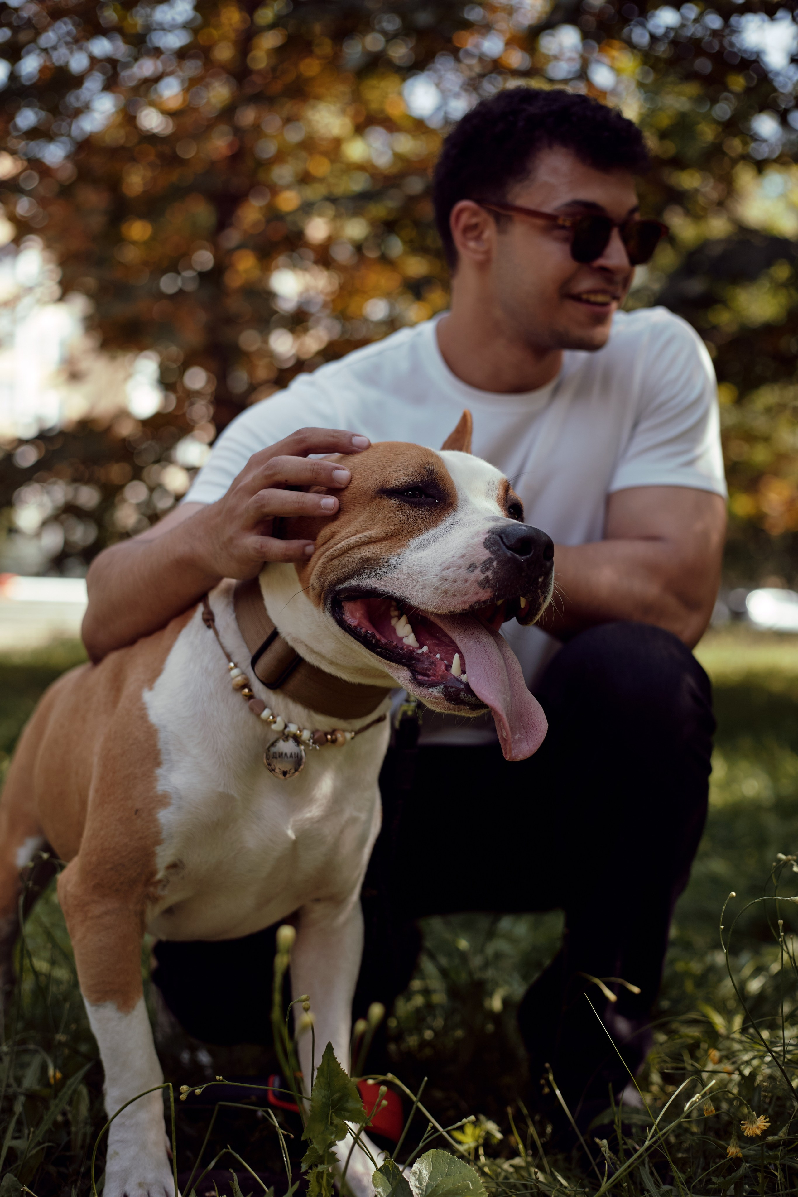 Абдо (прогулка с собакой). Фотограф из Казани