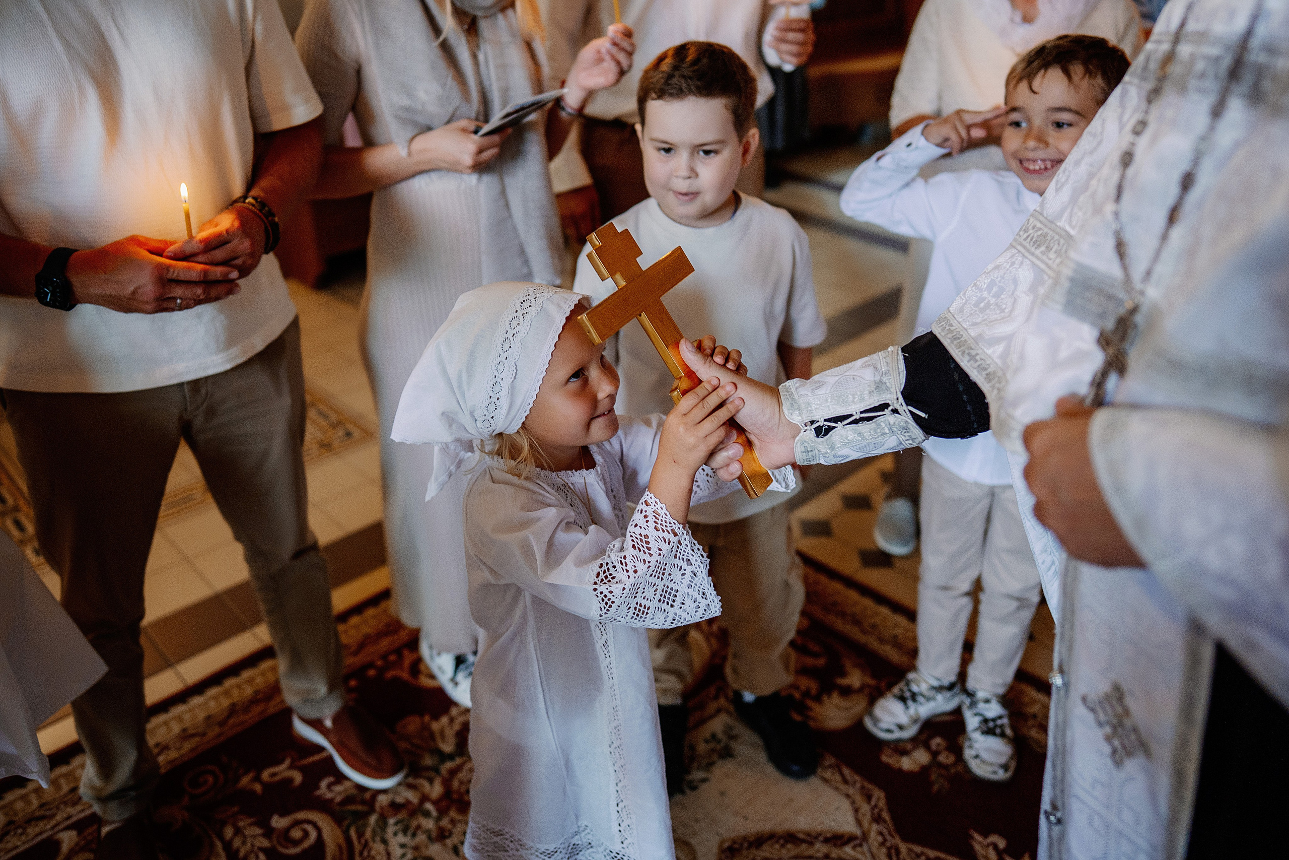 Крещение Евы. Фотограф на Крещение и Венчание в Красноярске Рамазанова Юлия