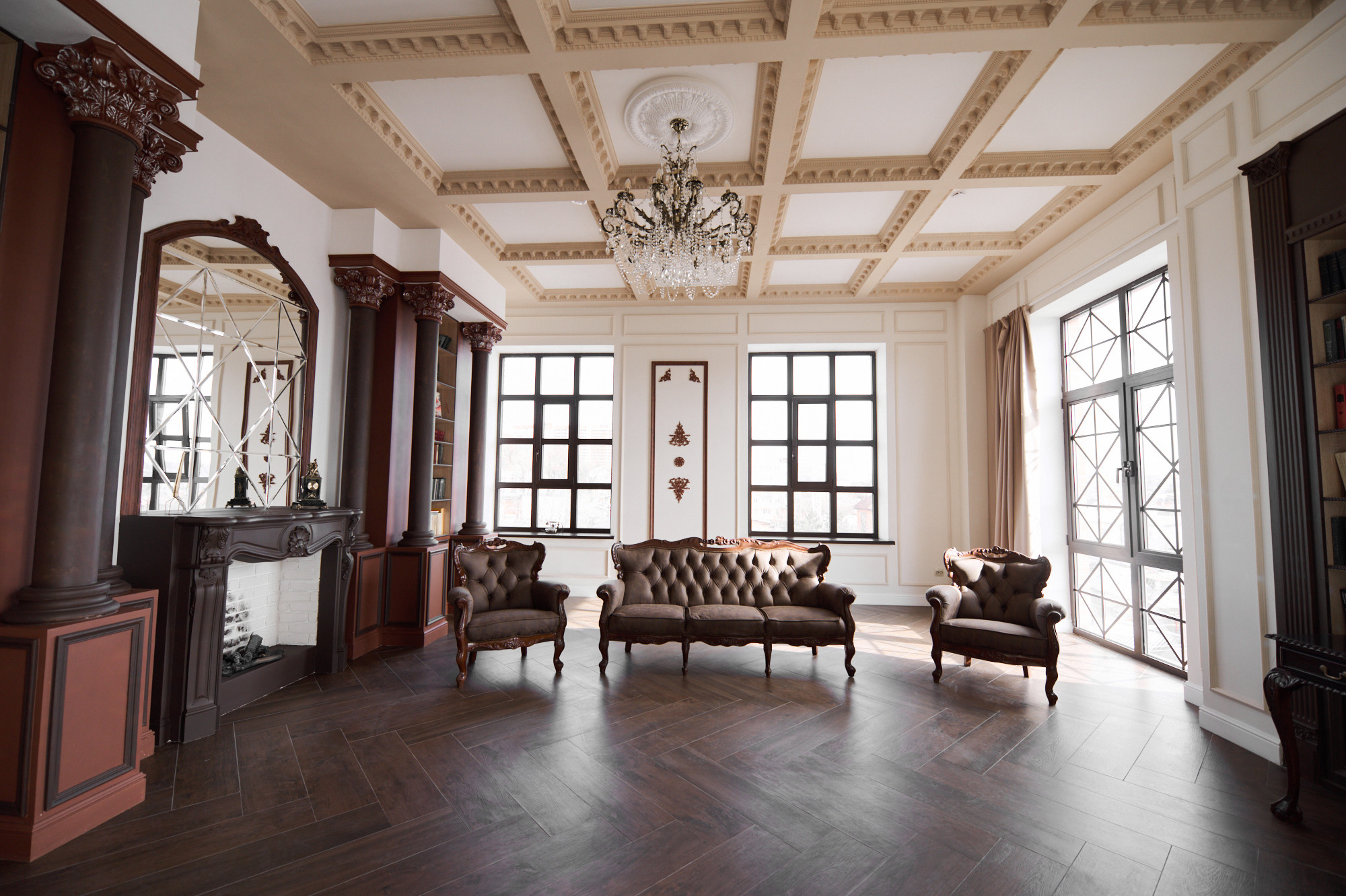 Фотостудия «Леона» Зал Библиотека