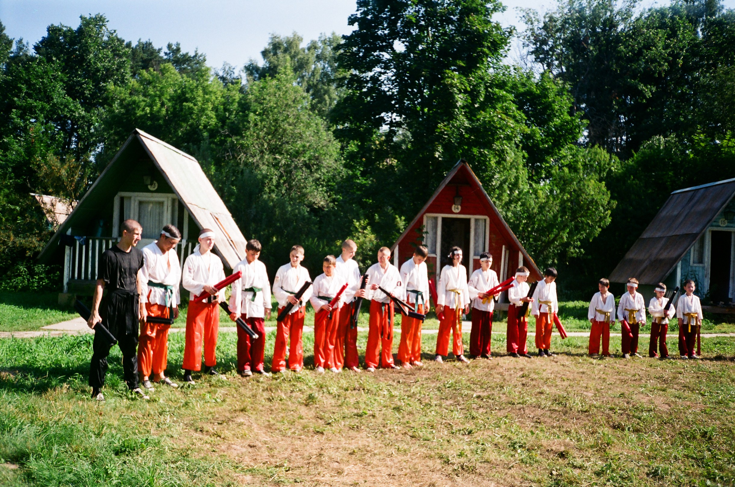 Фотографии Летние сборы ШБИ МОН 2002 г. Школа Боевых Искусств «МОН»