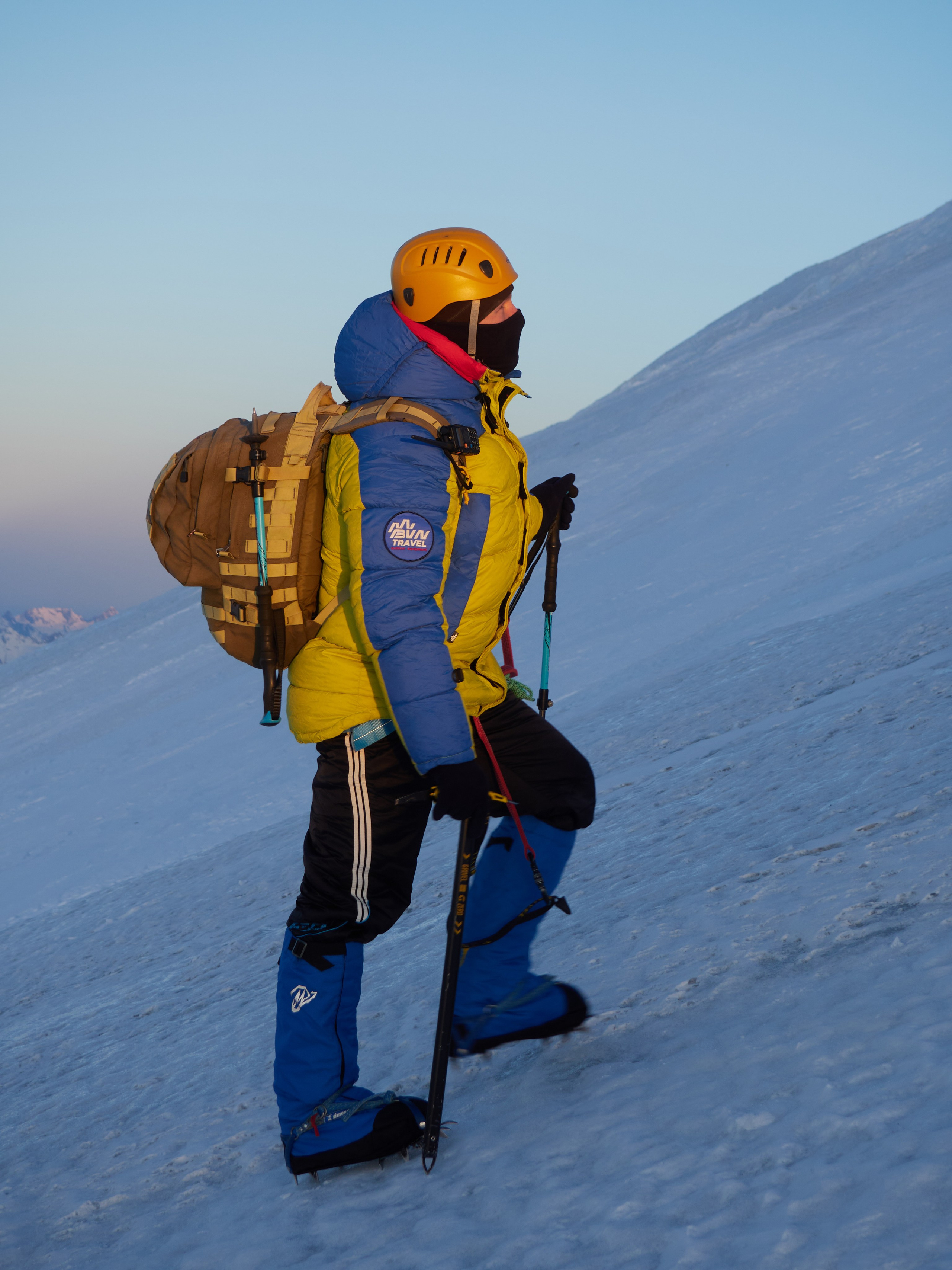 Фотограф на Эльбрусе