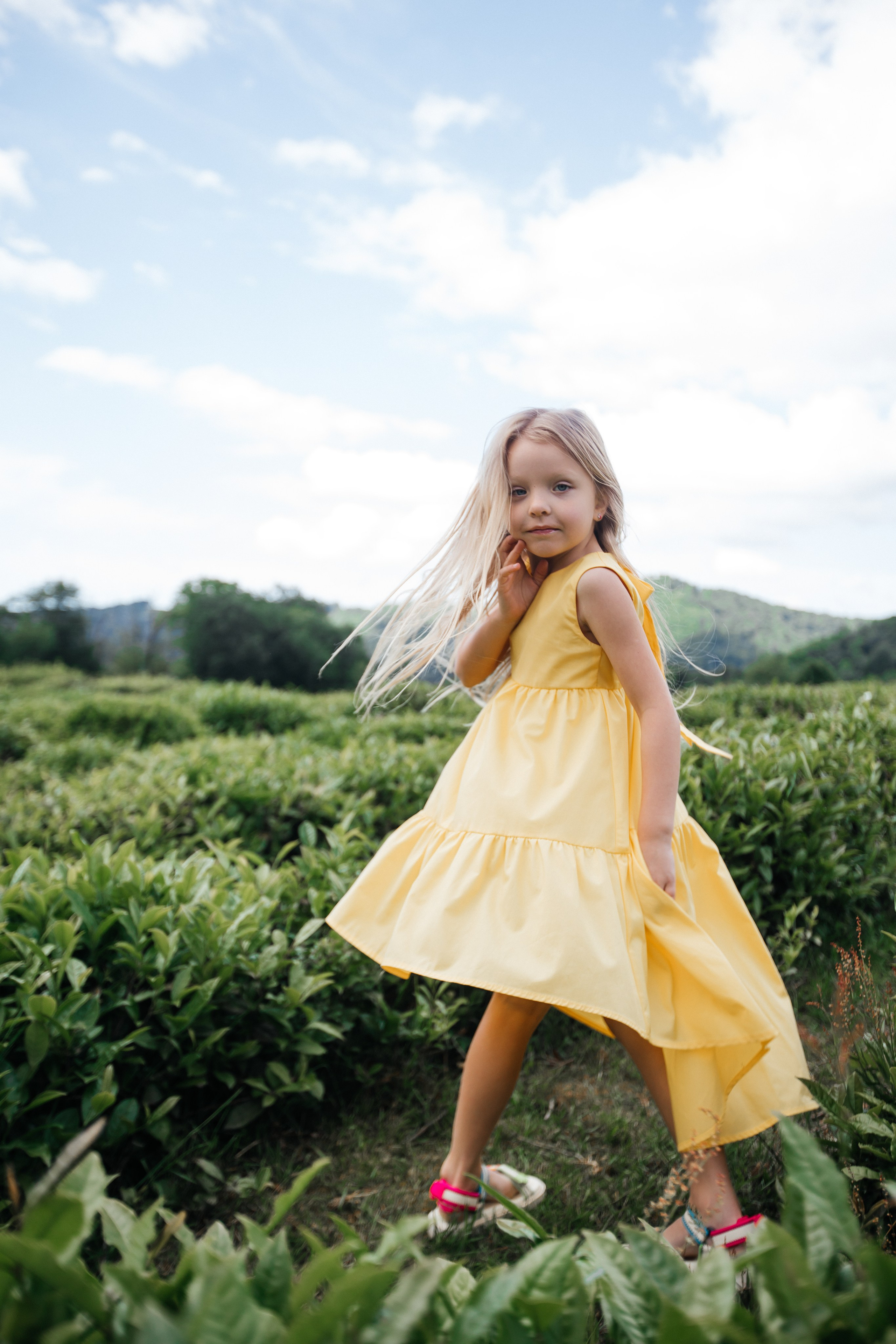 Tea plantation. Efimova Model Agency