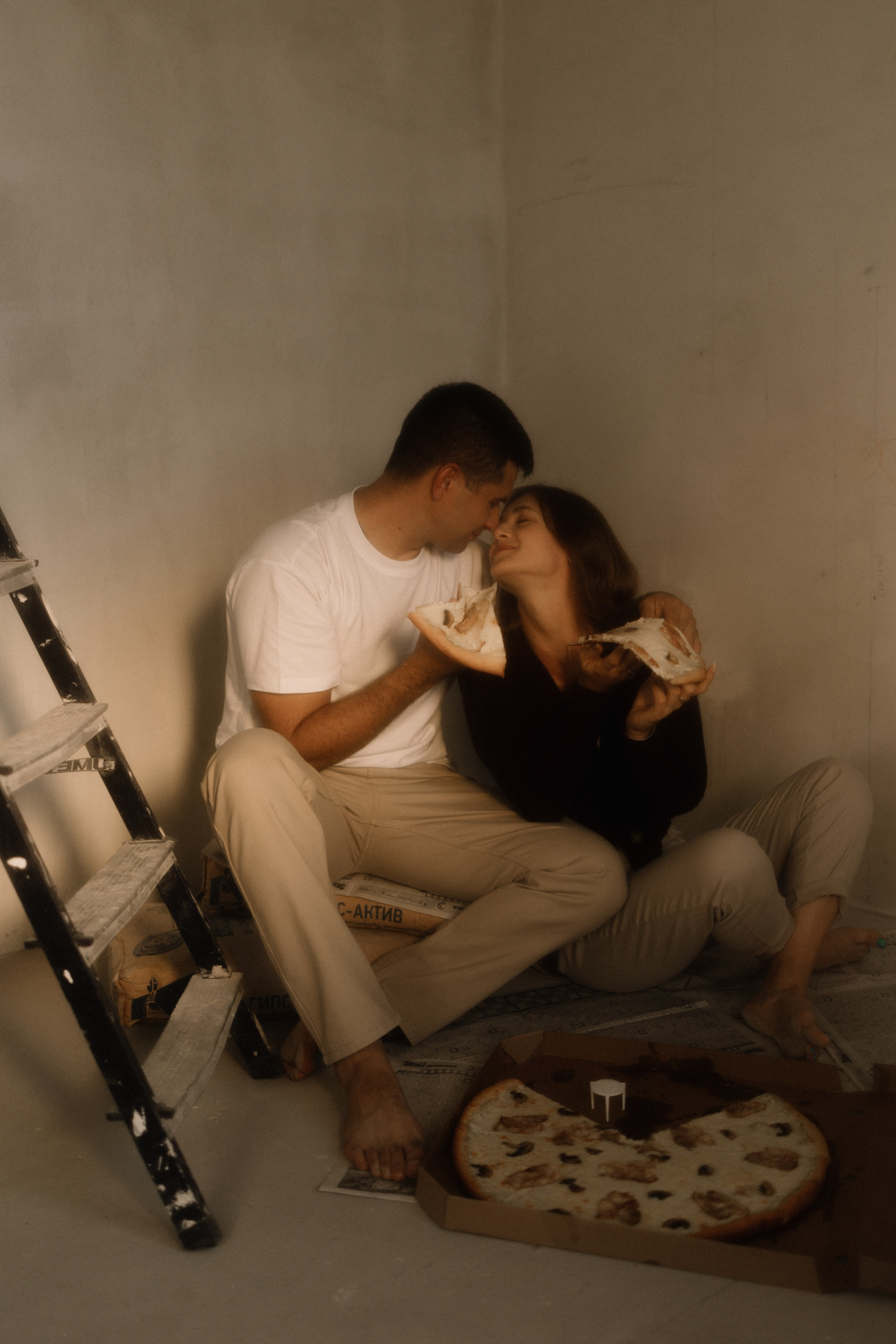 Лёша и Линда. Ремонт. Семейный фотограф в Краснодаре Храмова Анна