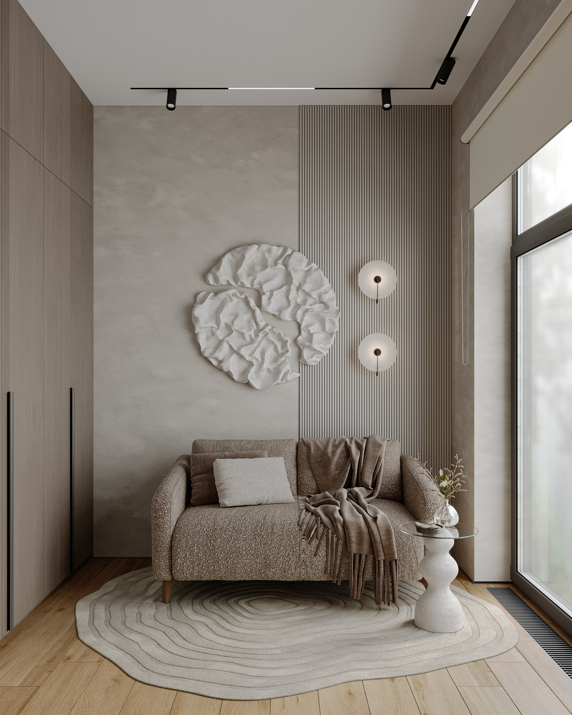 Визуализация загородного дома (интерьерная). Королёва Анастасия | 3D визуализатор