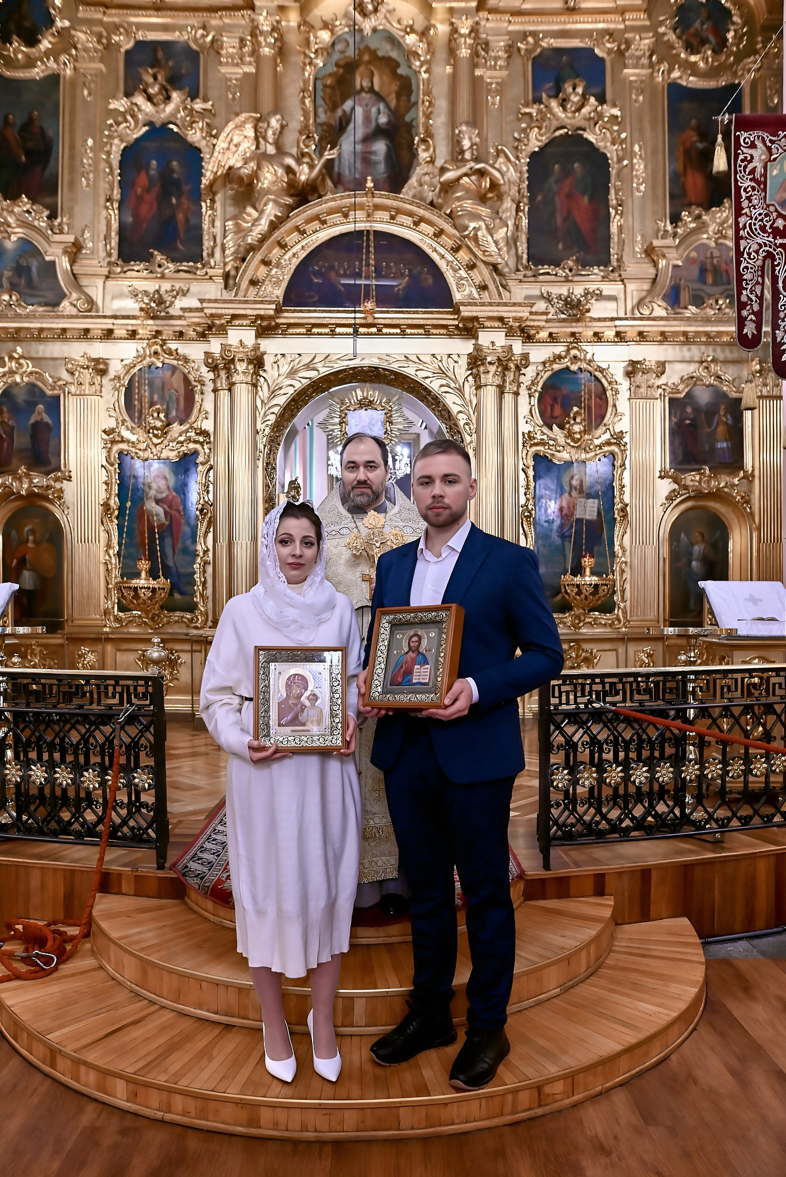 Венчание Артёма и Екатерины | Владимирский собор. Свадебный фотограф в Санкт-Петербурге Славин Денис