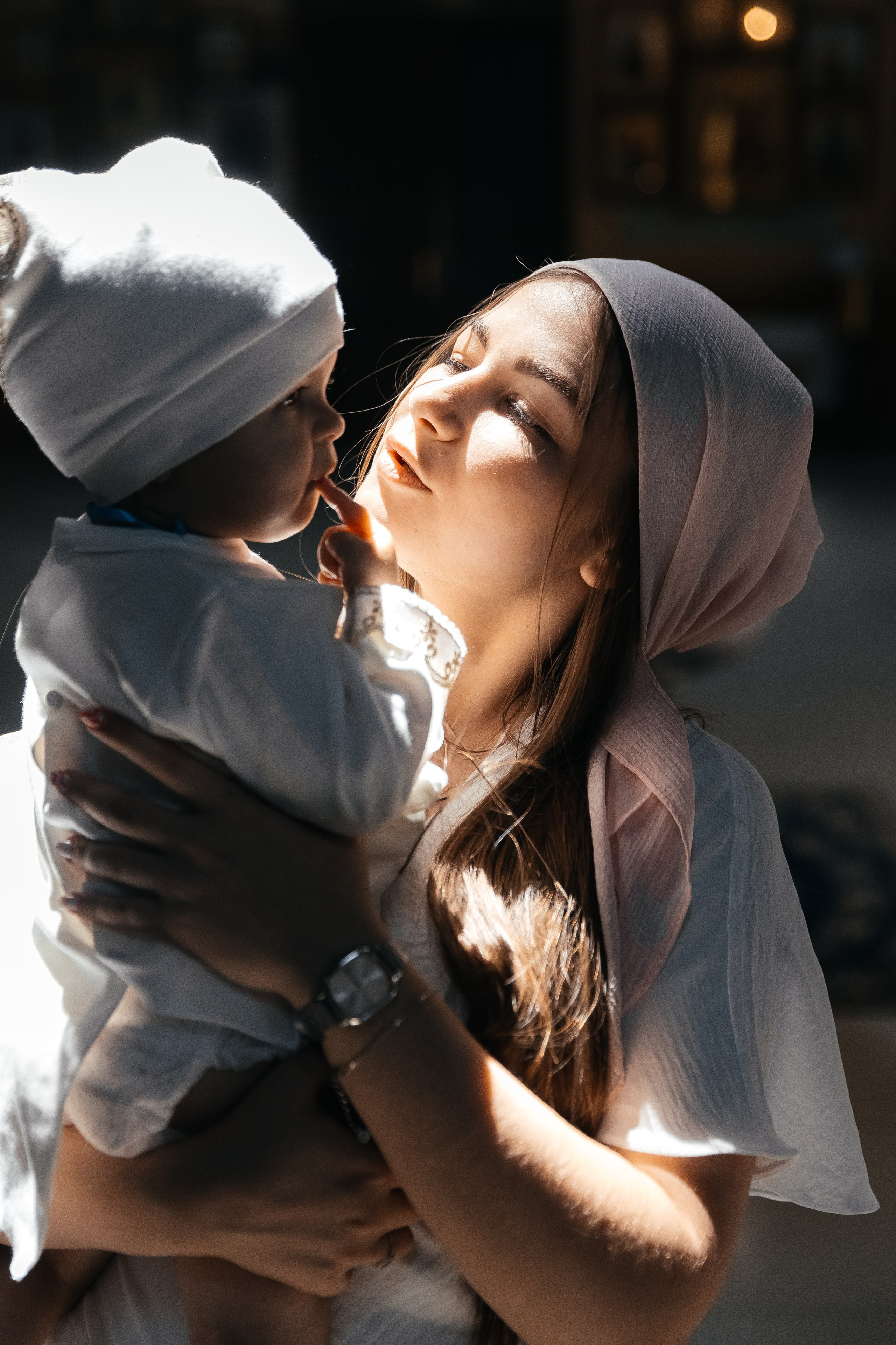 Крестины Миланы. Главная