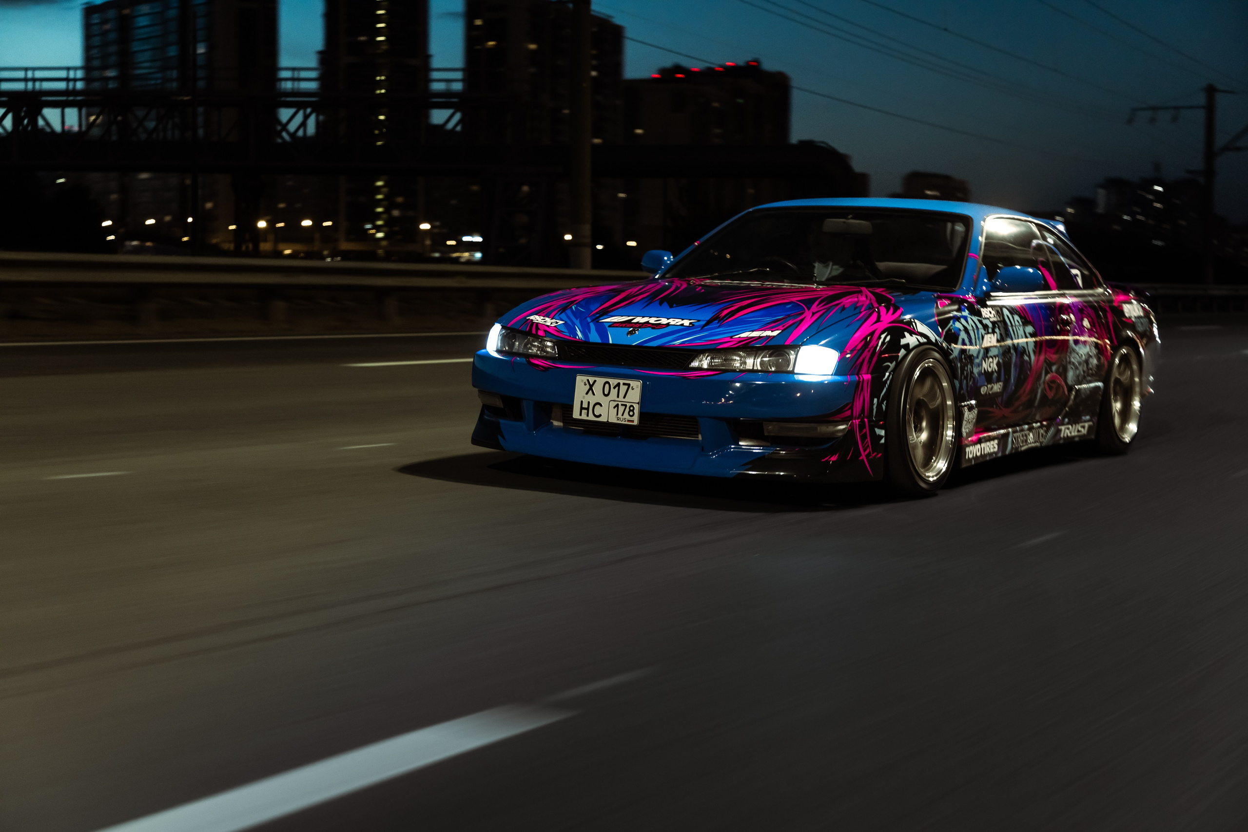 Nissan Silvia s14. Автомобильный фотограф в Санкт-Петербурге — Илья Kaseone_1