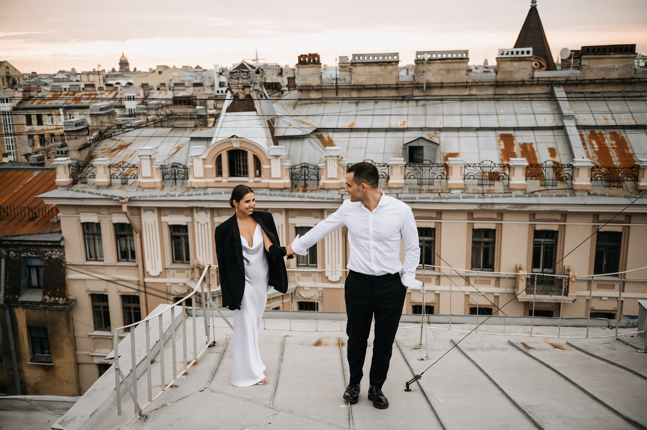 Свадьба на крыше в Питере. Главная