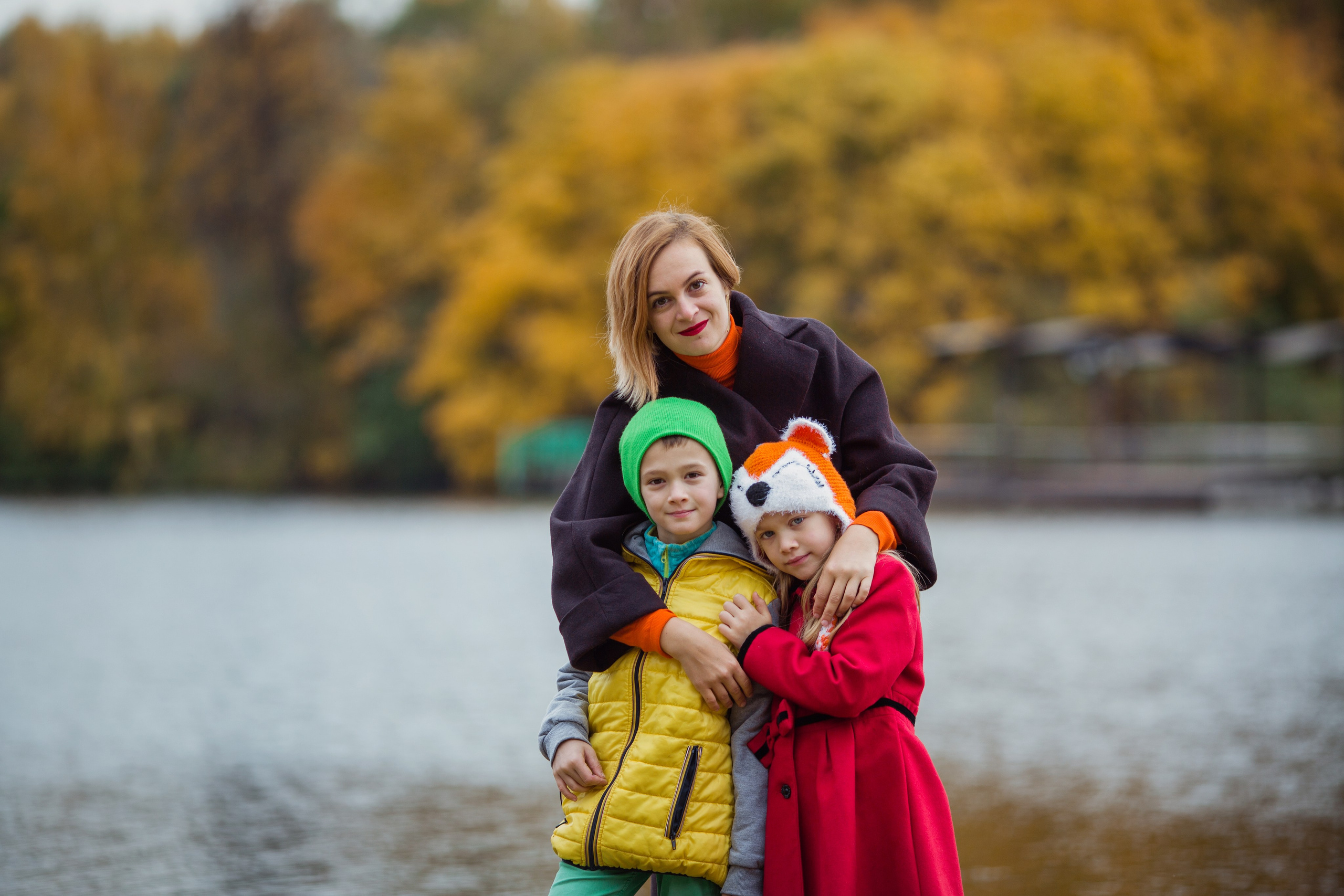 Саша и семья. Фотограф на Крещение, семейный фотограф в Москве