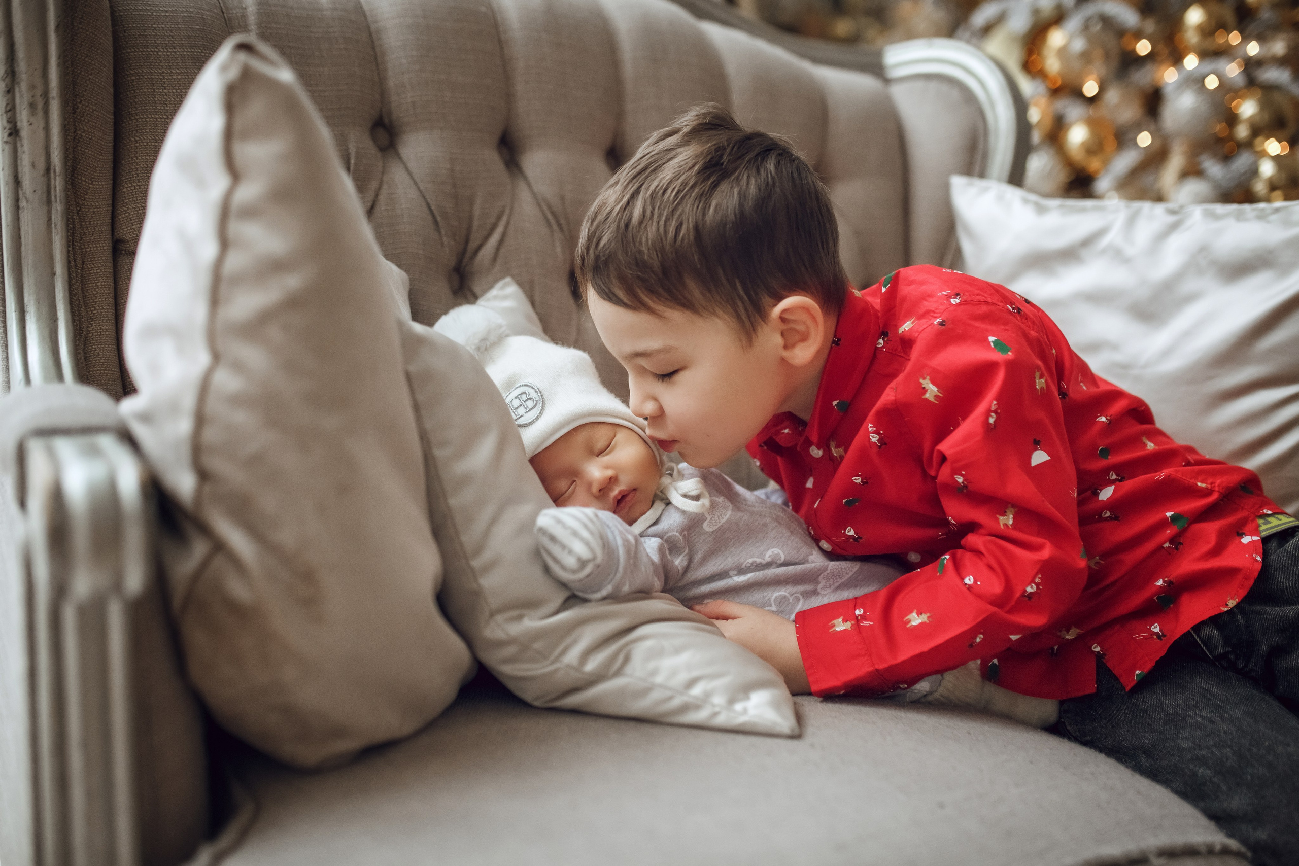 Ника, Родион и Рома. Фотограф на Крещение, семейный фотограф в Москве