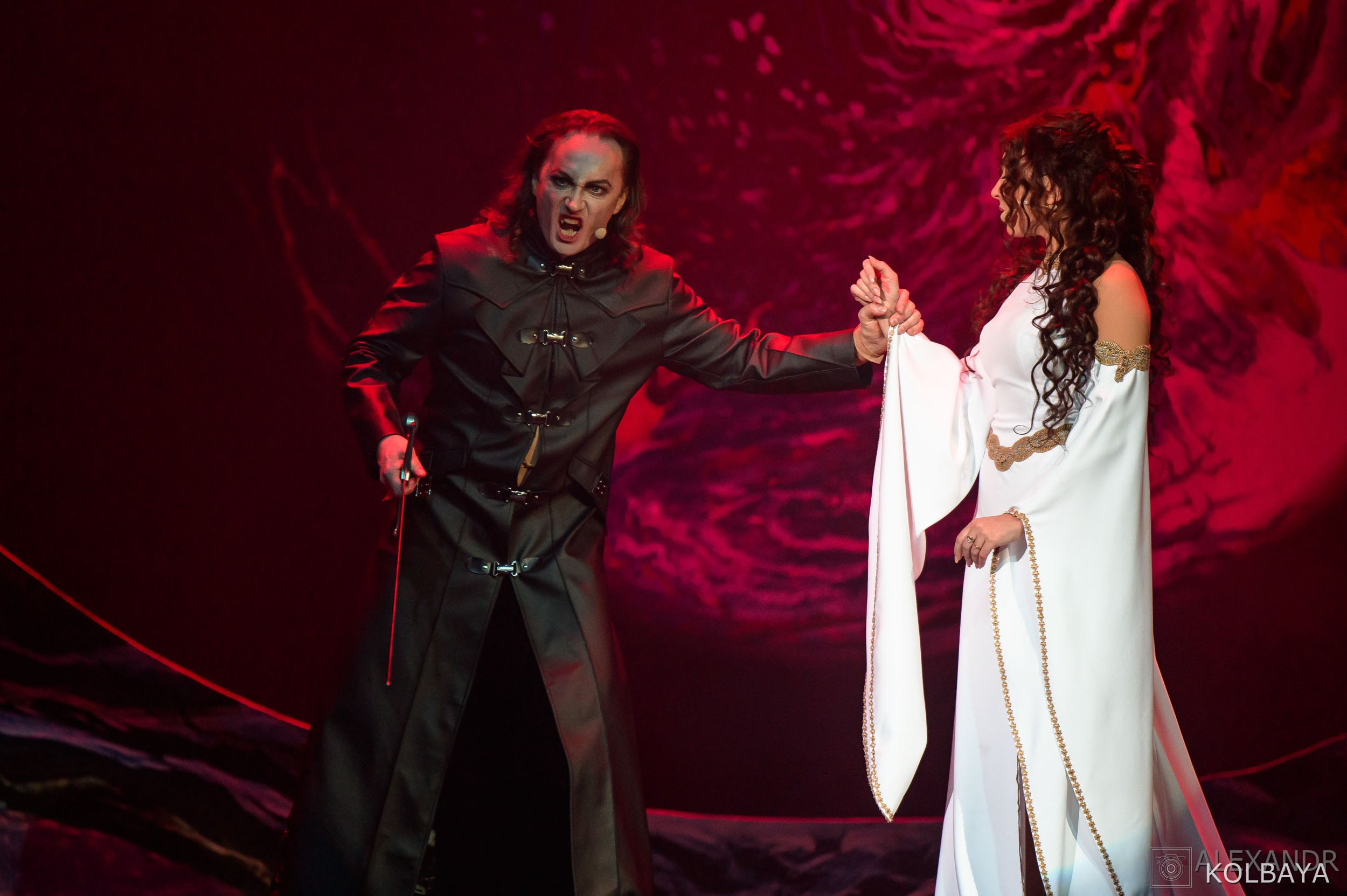 Мюзикл Дракула. Концертный и театральный репортажный фотограф в Москве Александр Колбая
