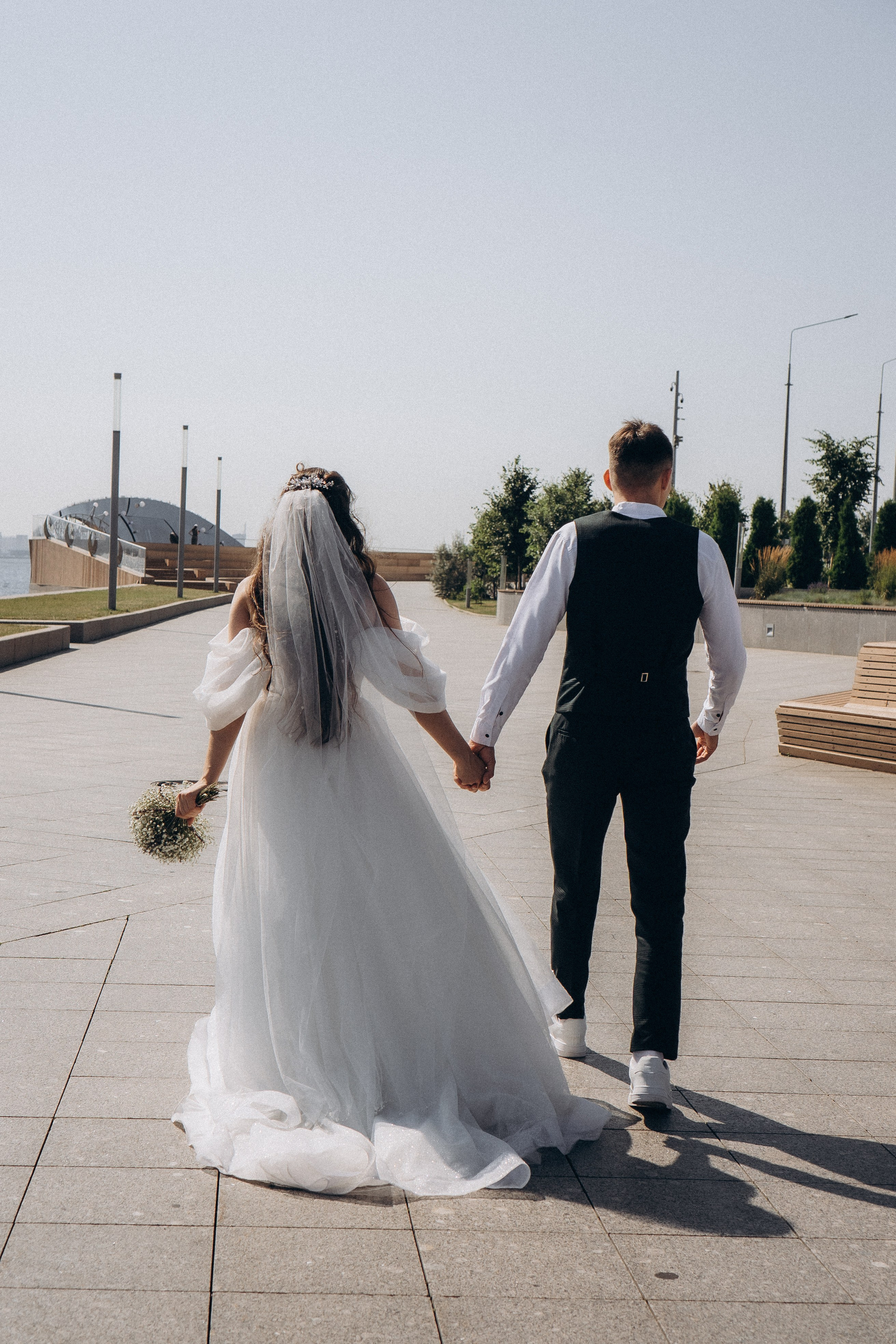 СВАДЕБНАЯ СЬЕМК В ПАРКЕ 300-ЛЕТИЯ. Профессиональный фотограф, Санкт-Петербург — Виктория Богомолова