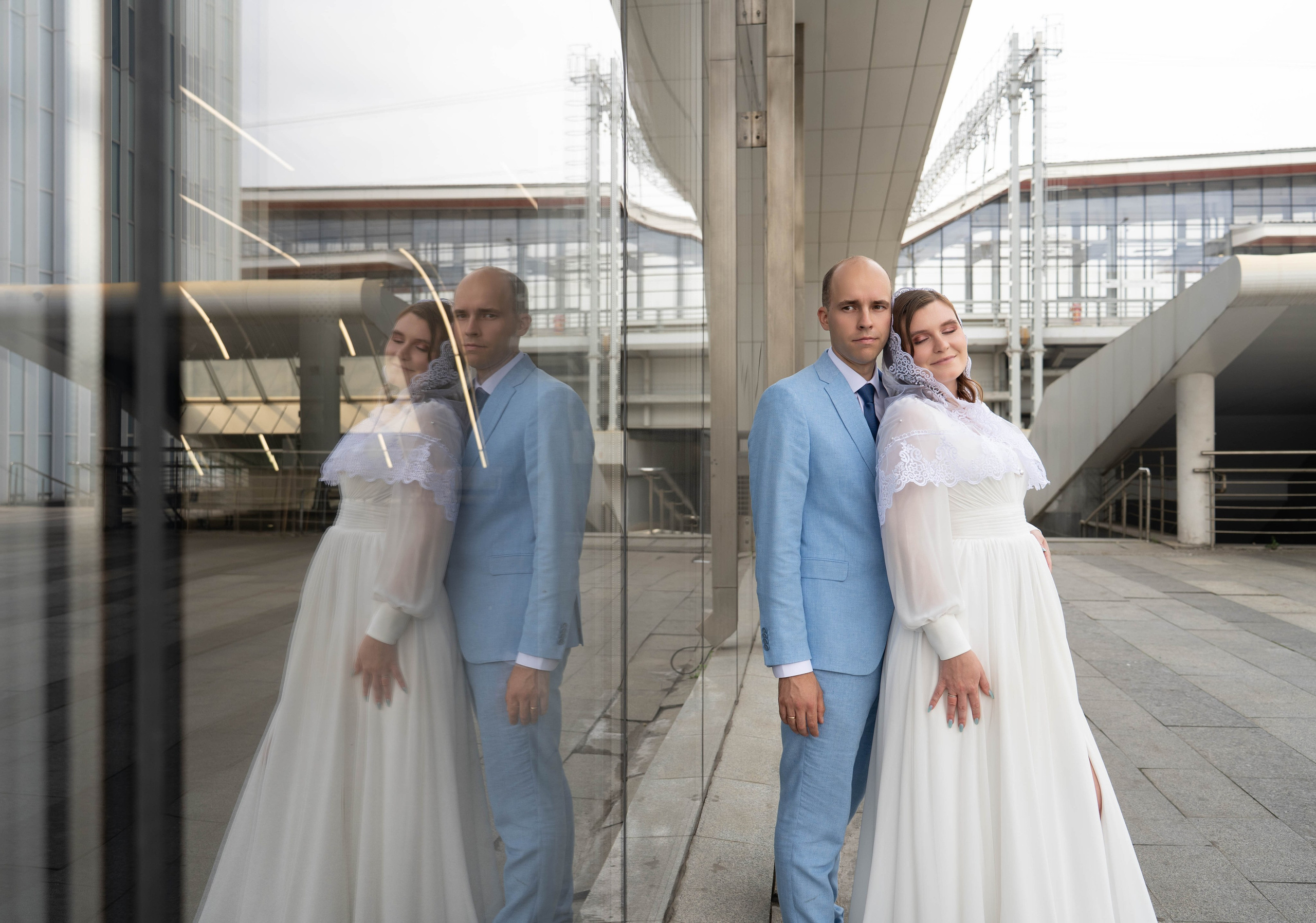 Прогулка Сергей и Полина. Фотограф в Москве