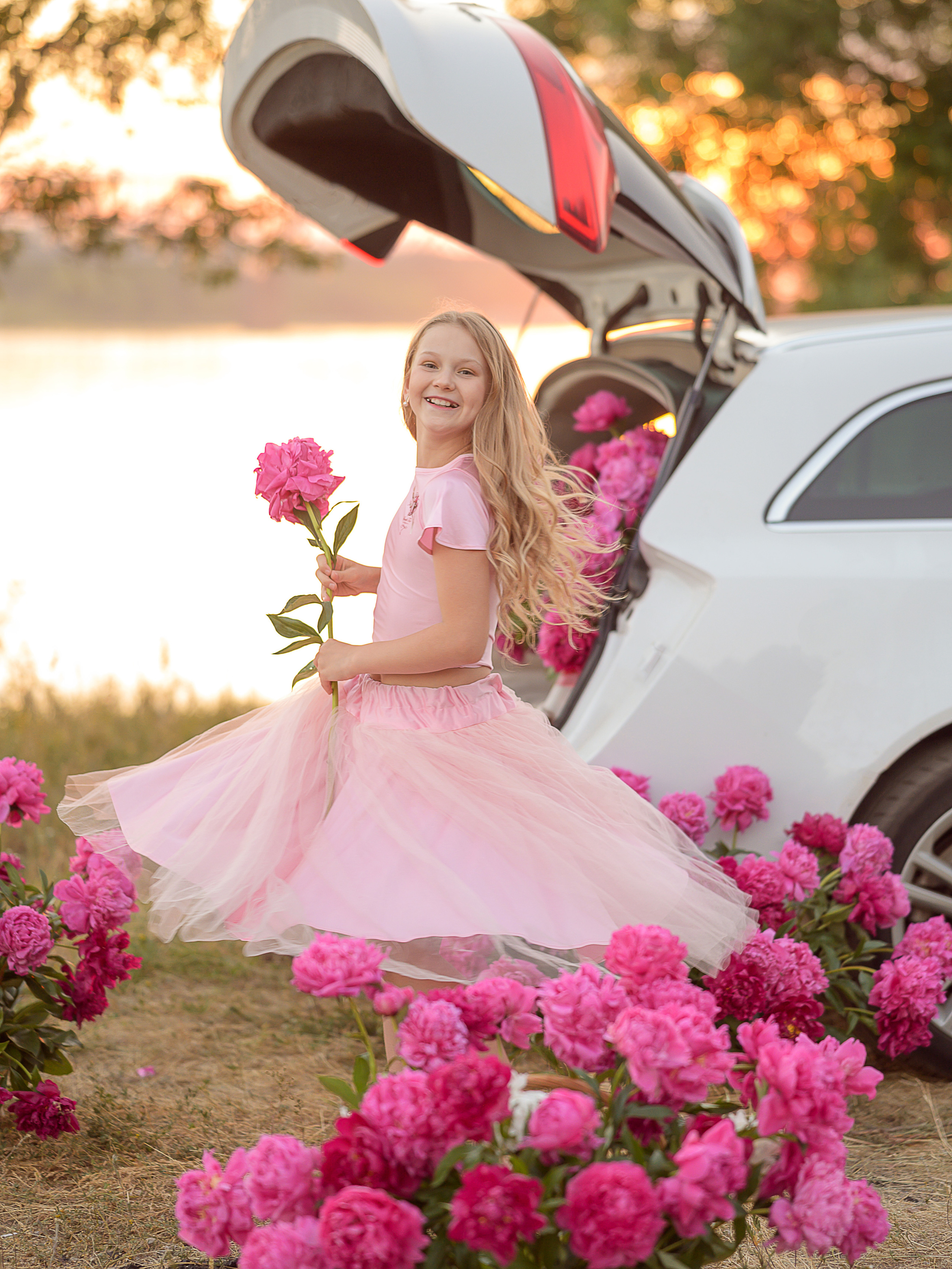 Пионовый рай. Детский и семейный фотограф Склярова Екатерина