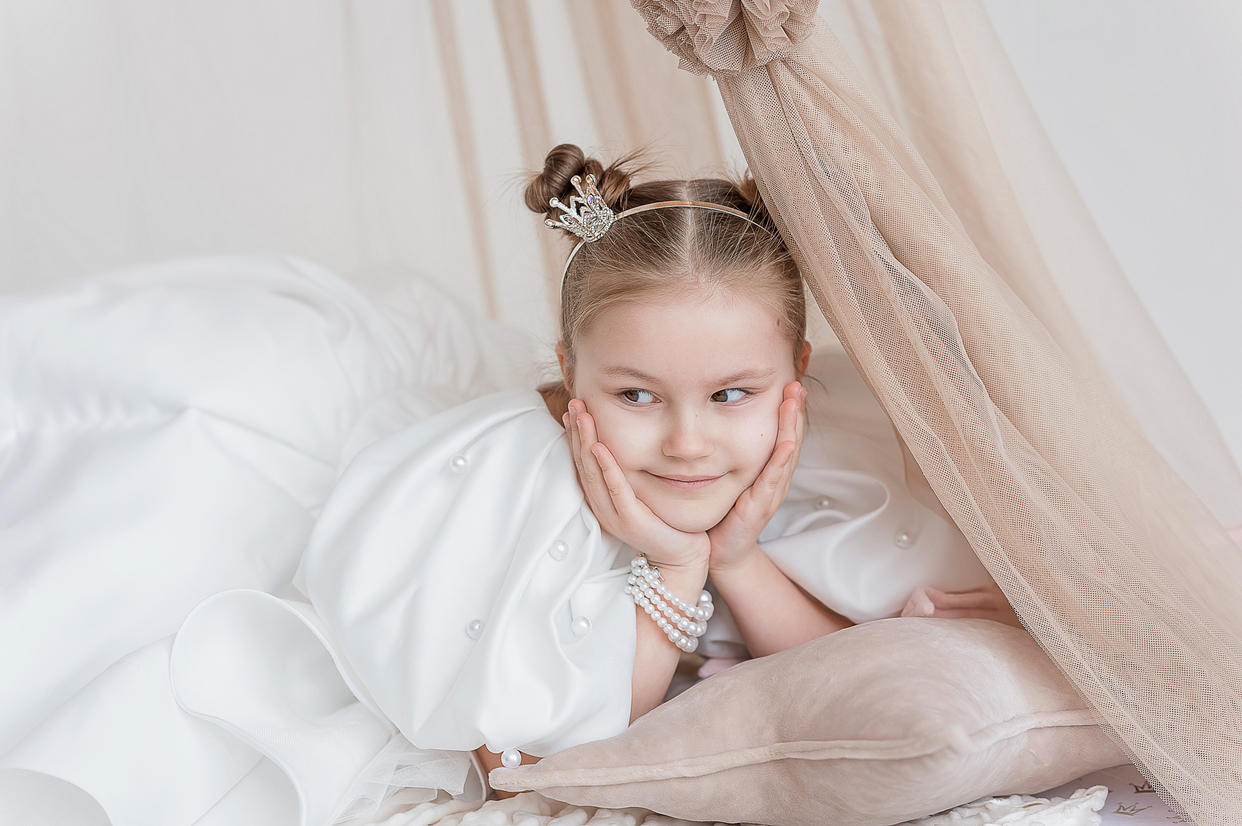 Принцесса на горошине — детский фотопроект. Детский и семейный фотограф Склярова Екатерина