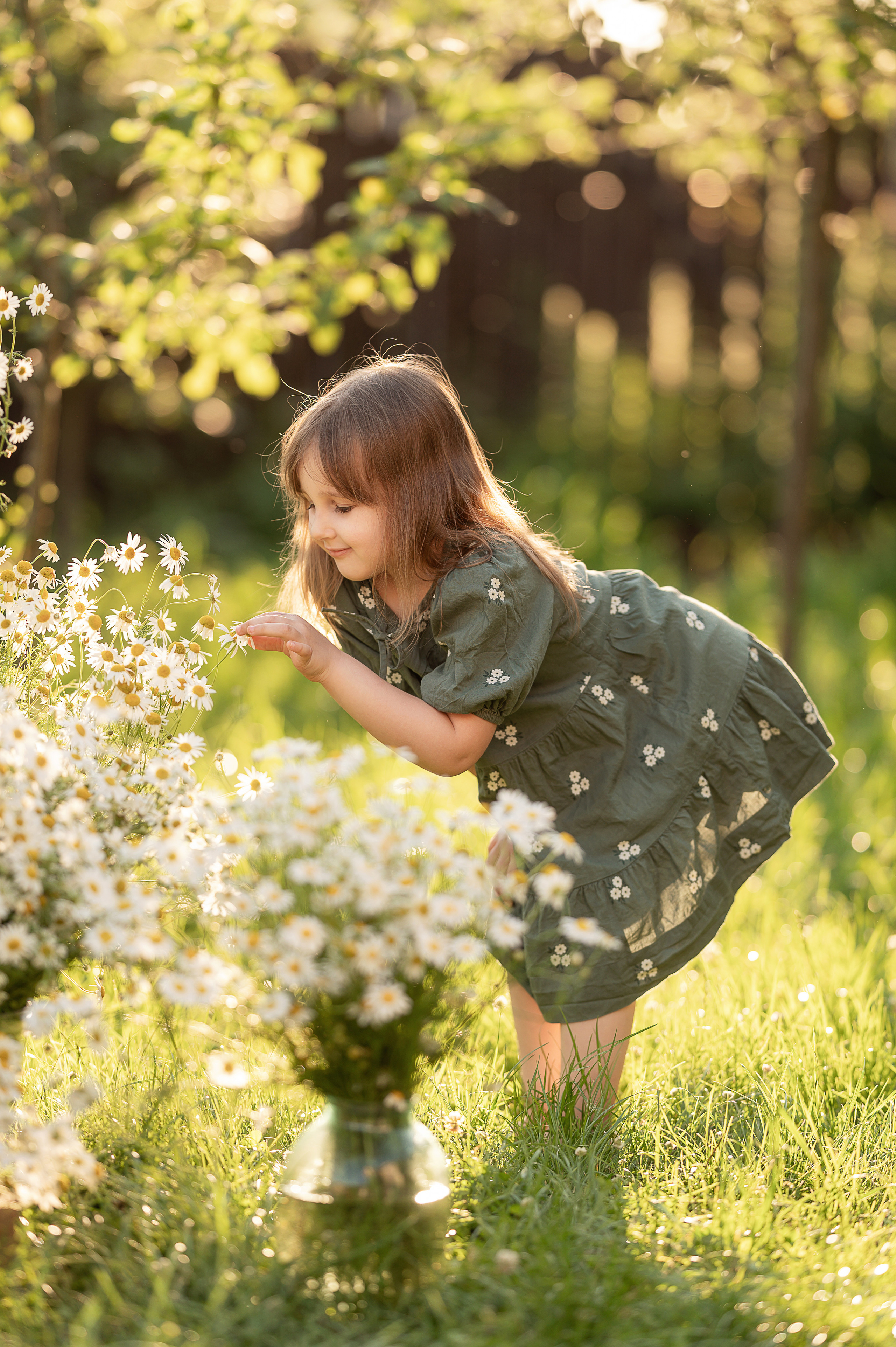 Детский фотопроект Ромашки. Детский и семейный фотограф Склярова Екатерина