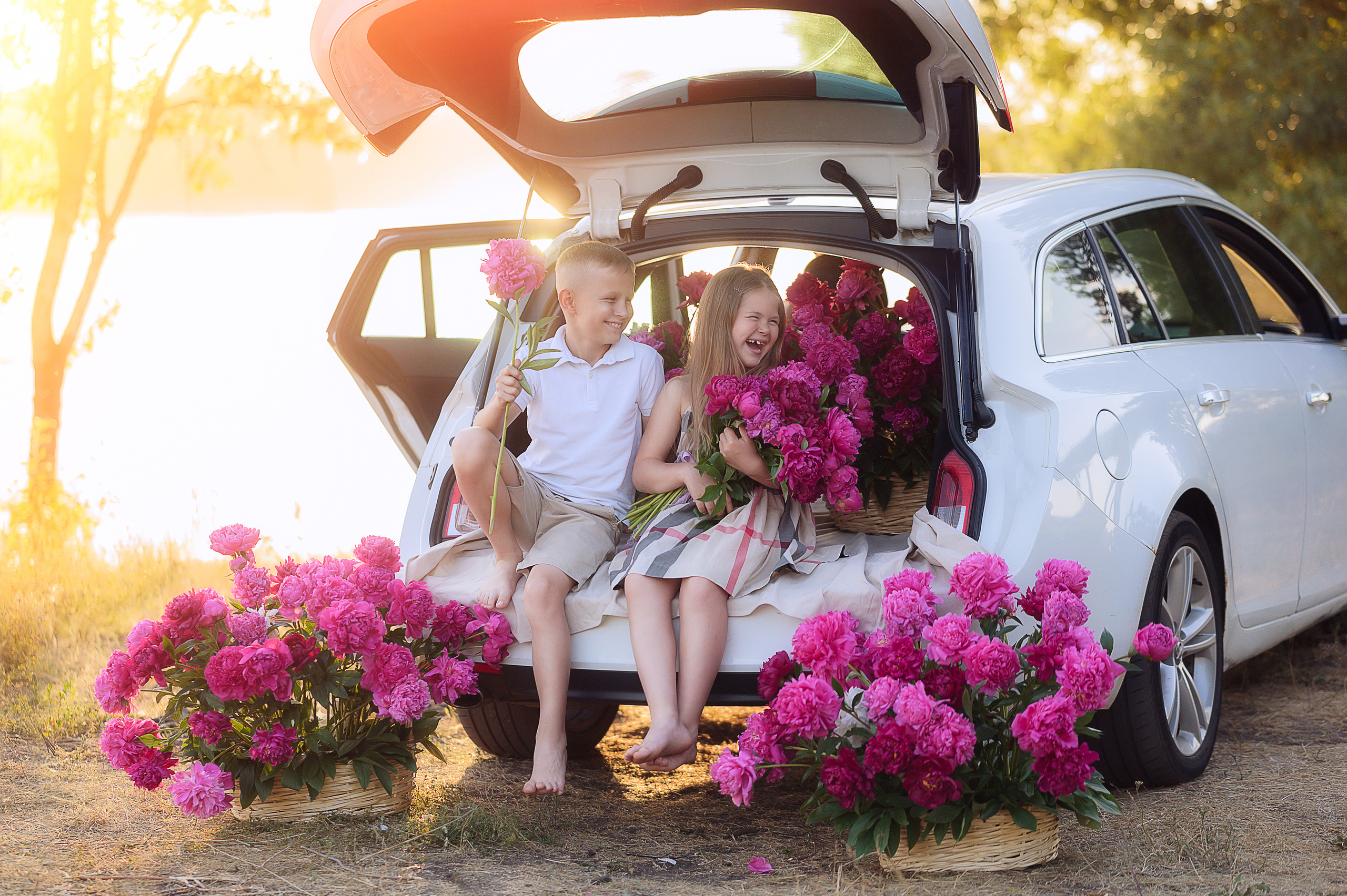 Пионовый рай. Детский и семейный фотограф Склярова Екатерина