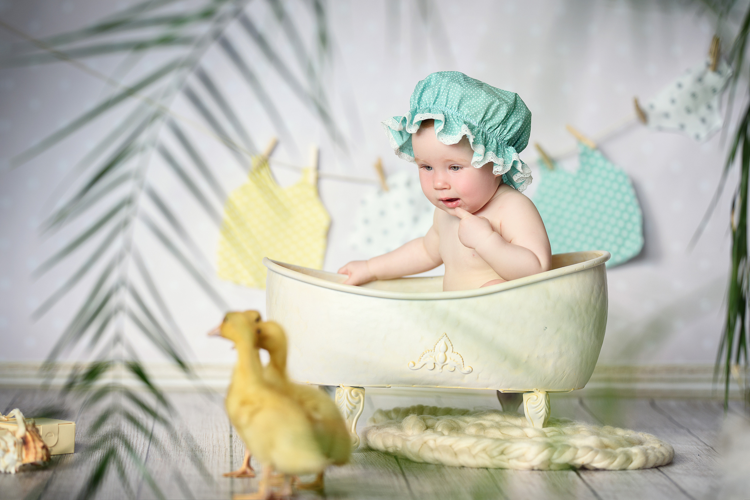 Фотопроект для малышей — утята. Детский и семейный фотограф Склярова Екатерина