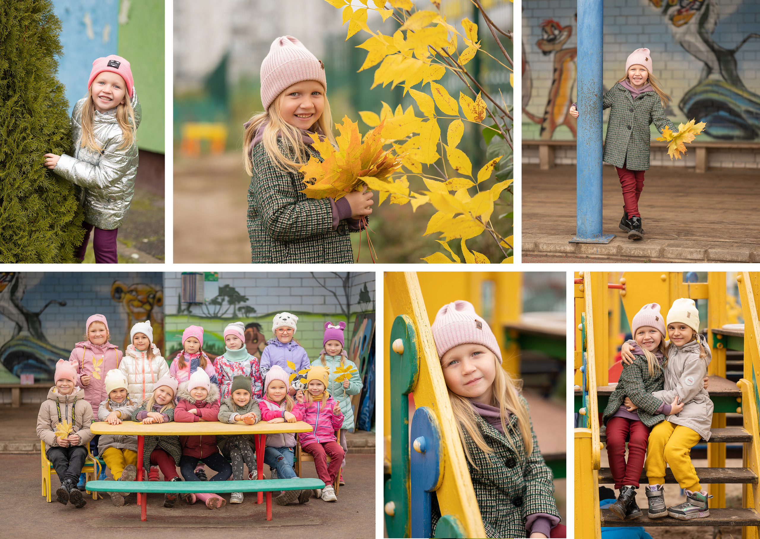 Выпускной альбом для детского сада. Детский и семейный фотограф Склярова Екатерина