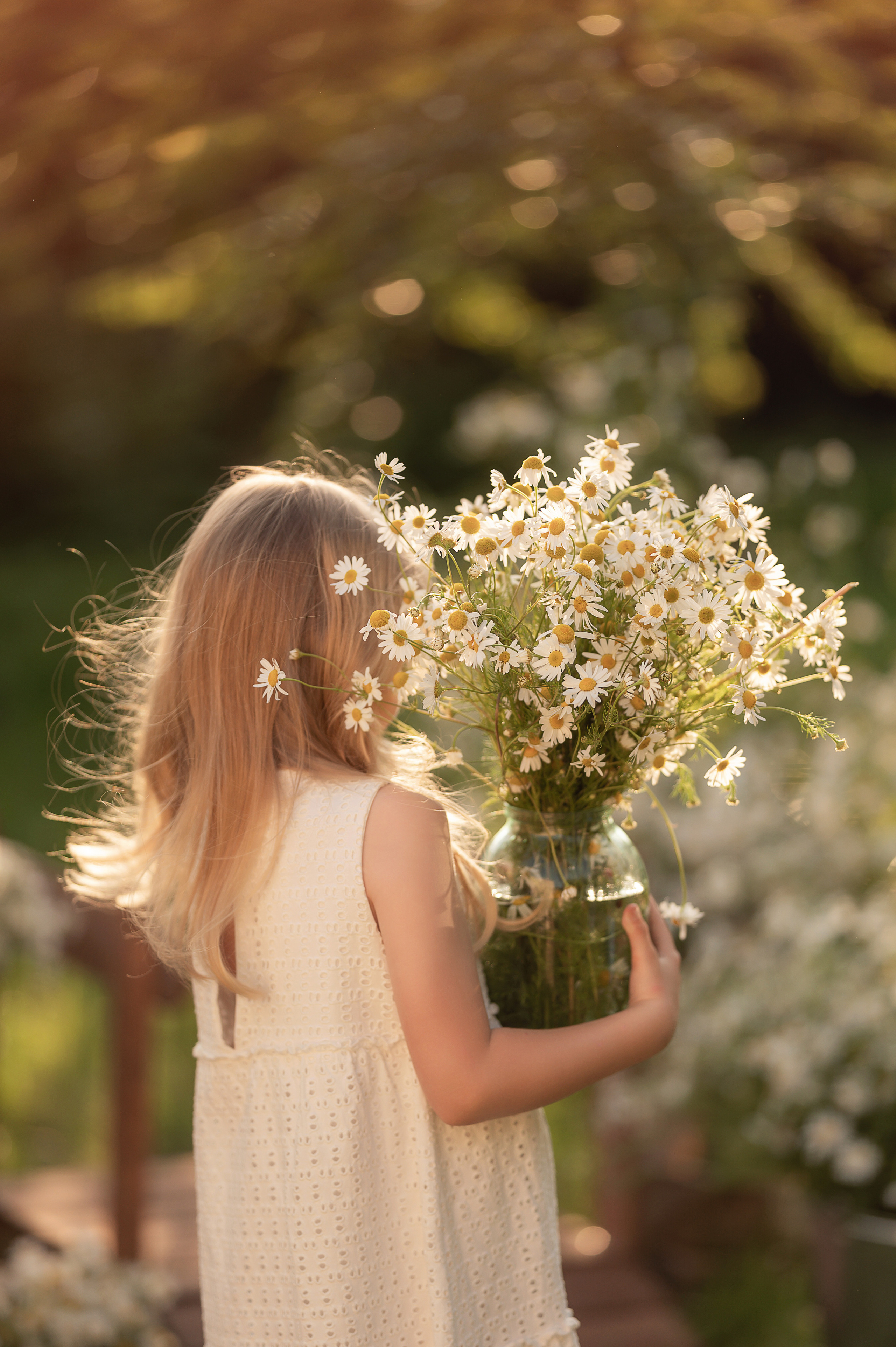 Детский фотопроект Ромашки. Детский и семейный фотограф Склярова Екатерина