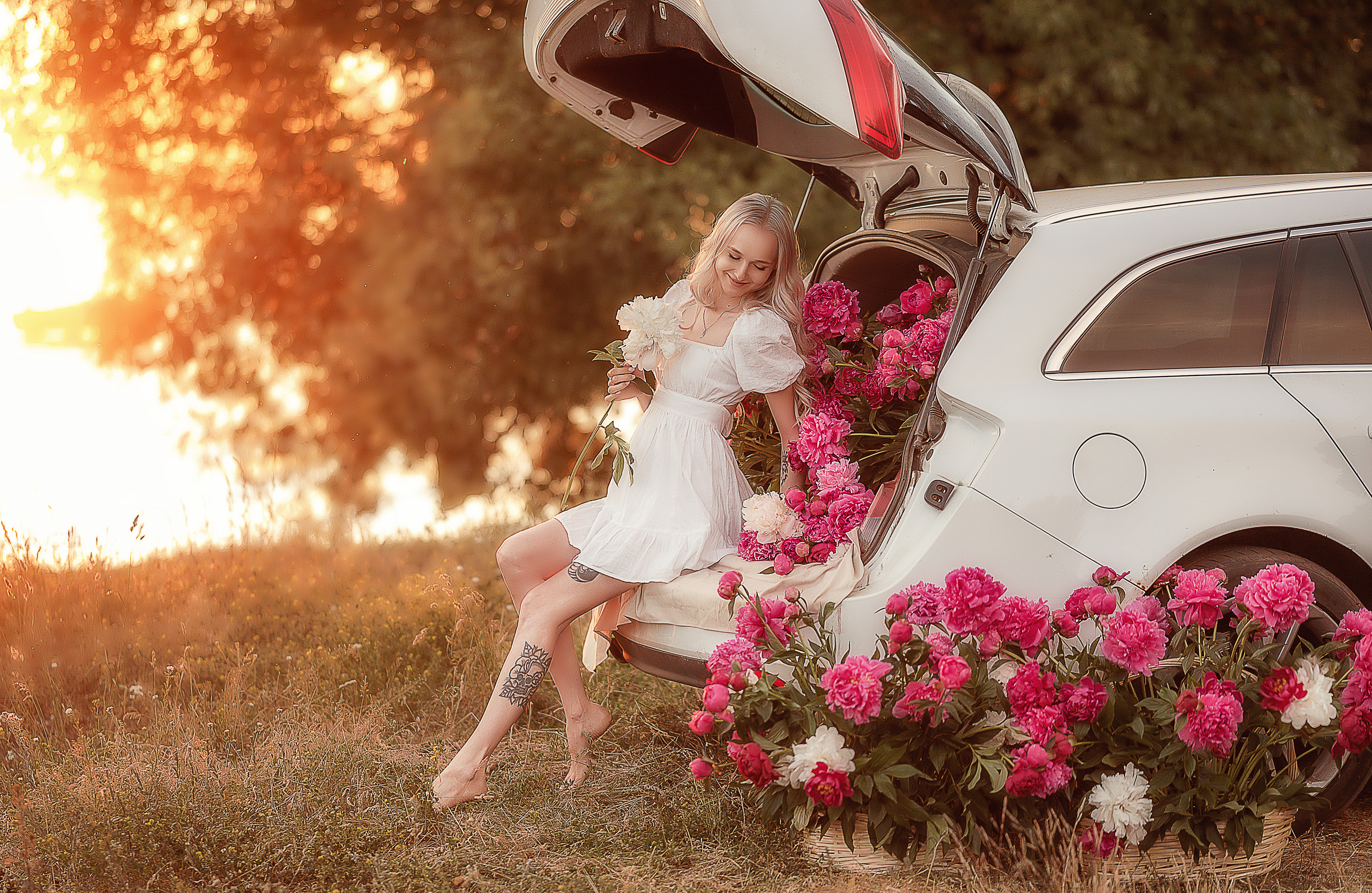 Пионовый рай. Детский и семейный фотограф Склярова Екатерина